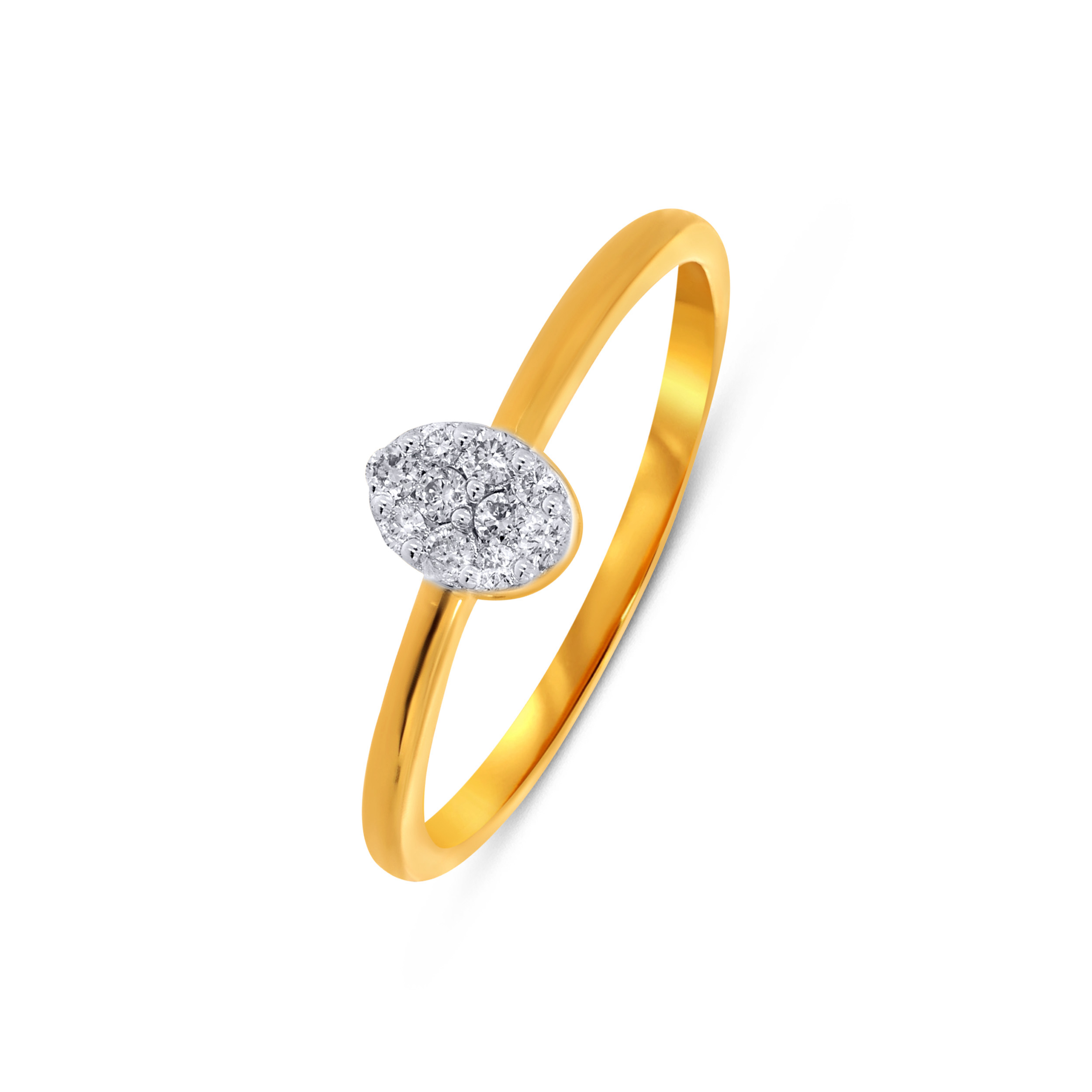 Oval Luminosity Diamond Ring - Senco Gold and Diamonds