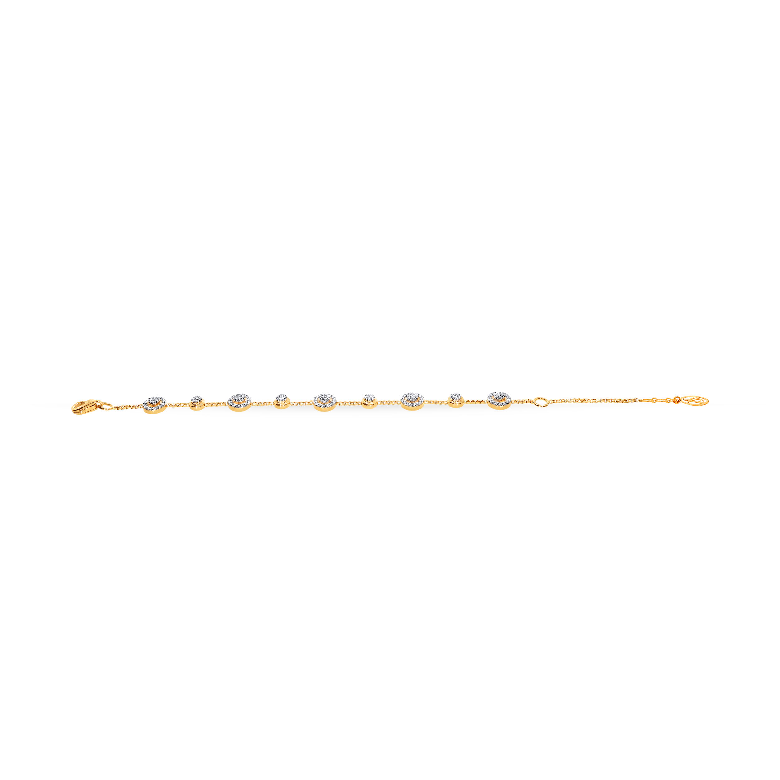 Circlet Array Diamond Bracelet - Senco Gold and Diamonds