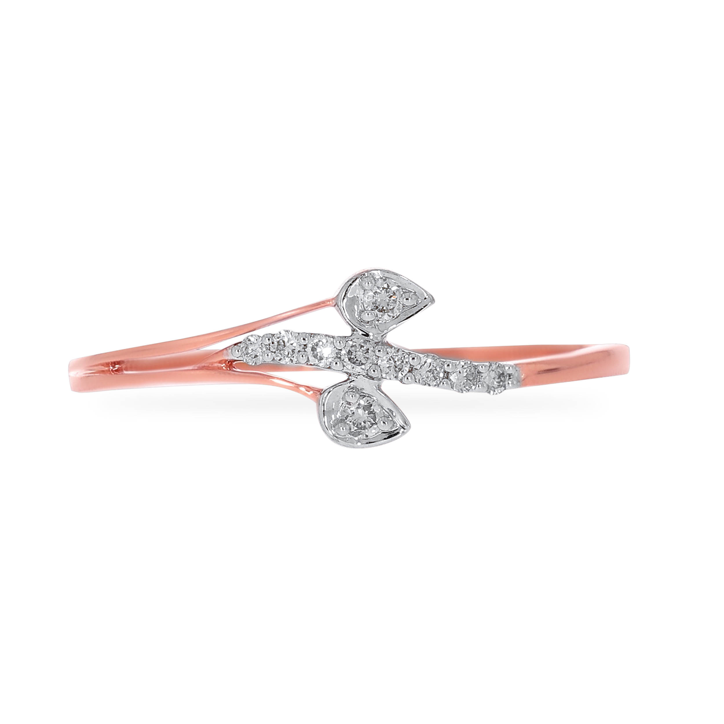 Rosy Buds Diamond Ring - Senco Gold and Diamonds
