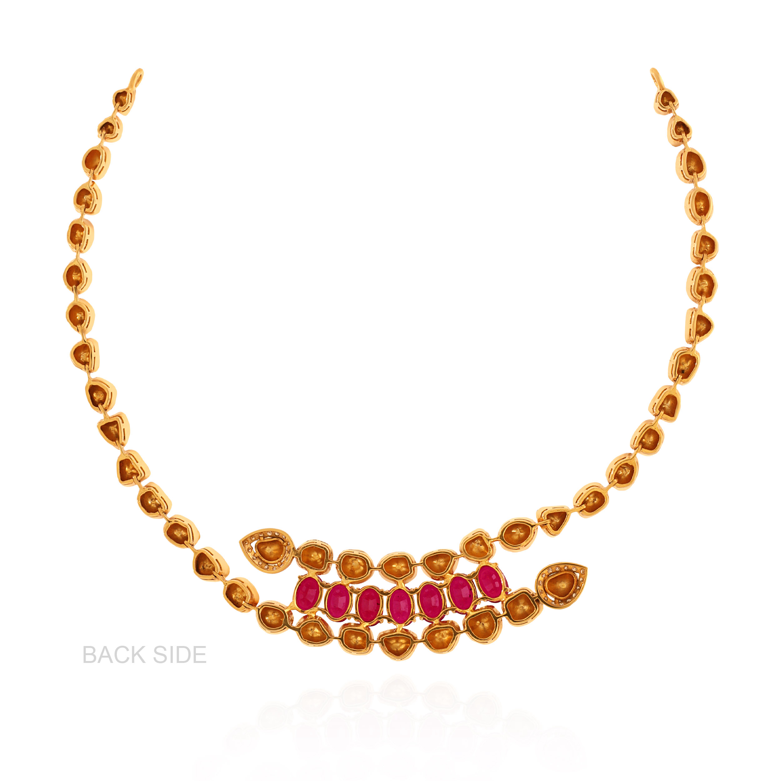 Asymmetric Radiance Diamond Necklace - Senco Gold and Diamonds