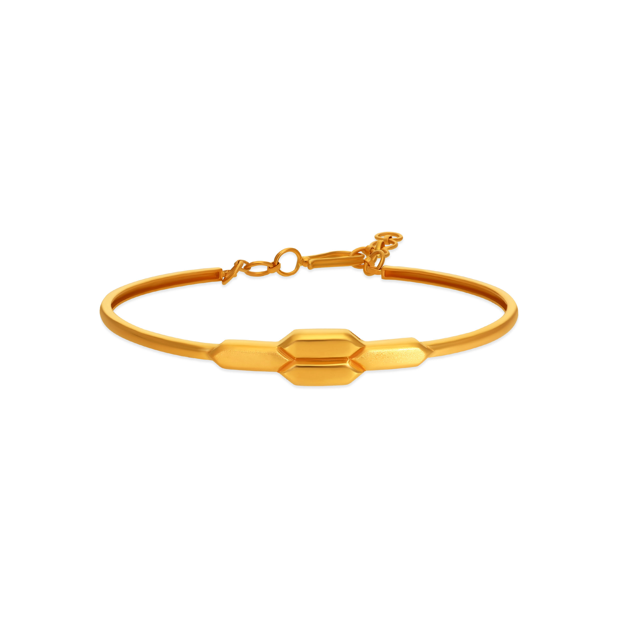 Everyday Gleam Gold Chur Bangle - Senco Gold and Diamonds