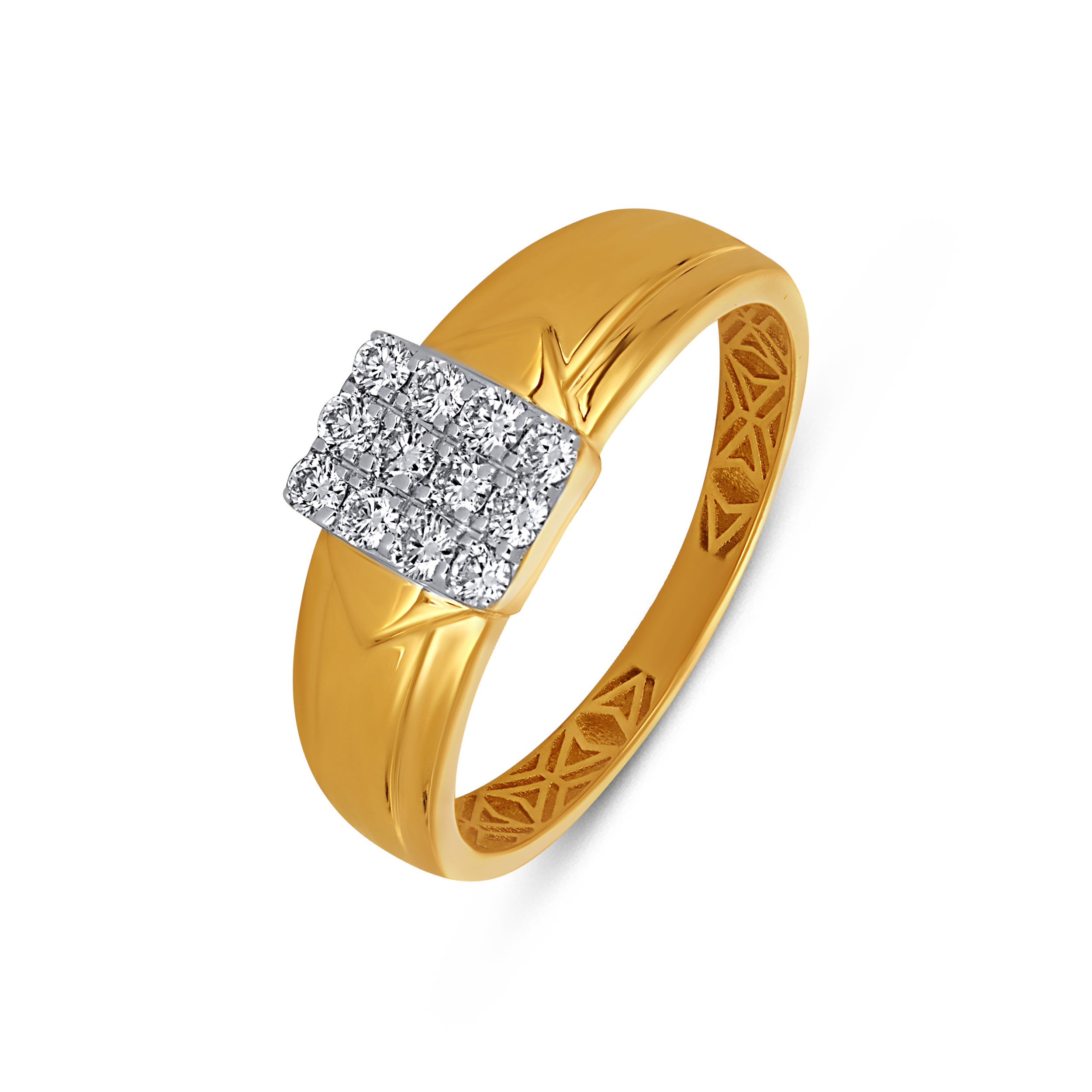 Imperial Grid Men's Diamond Ring - Senco Gold and Diamonds