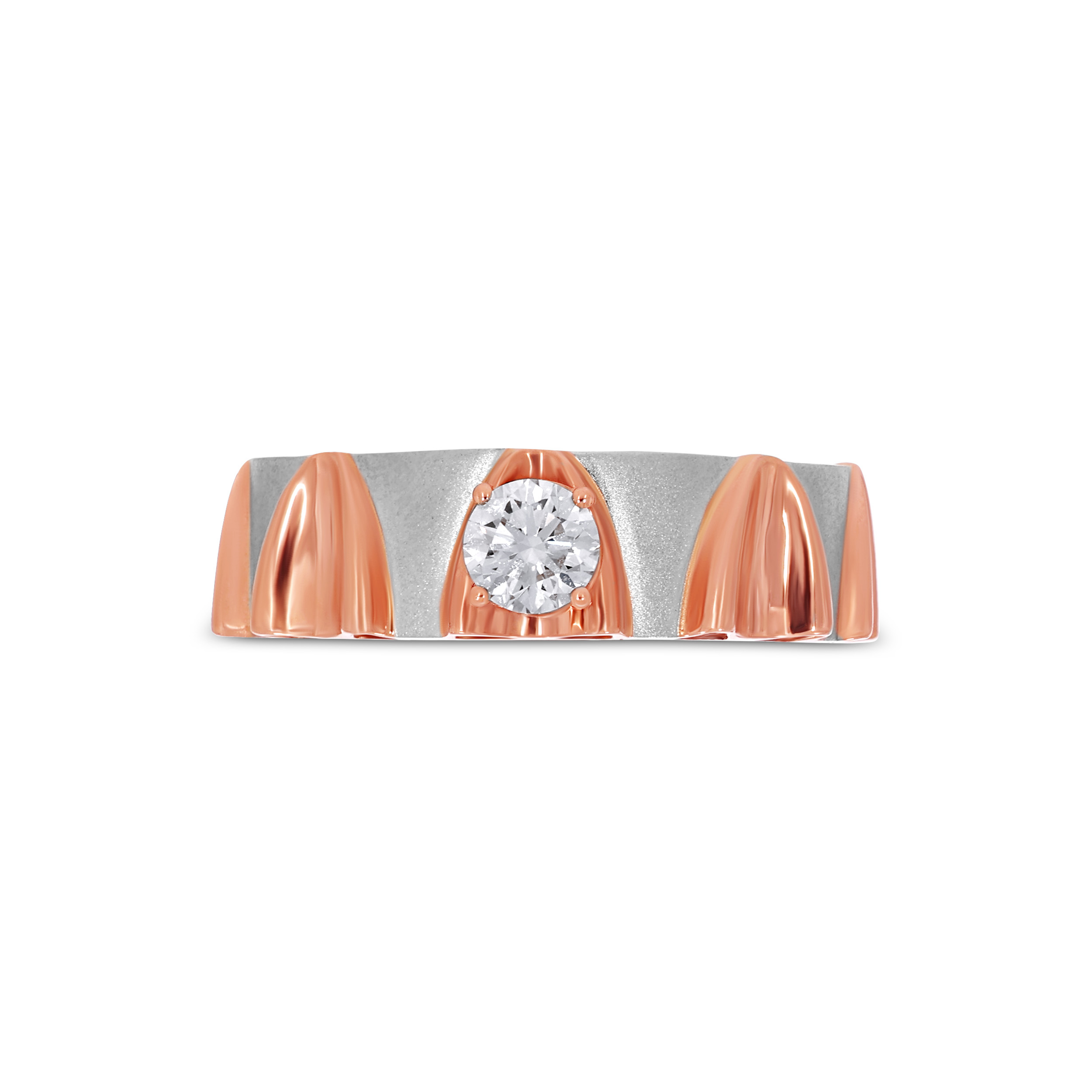 Echelon Platinum Diamond Men's Ring - Senco Gold and Diamonds