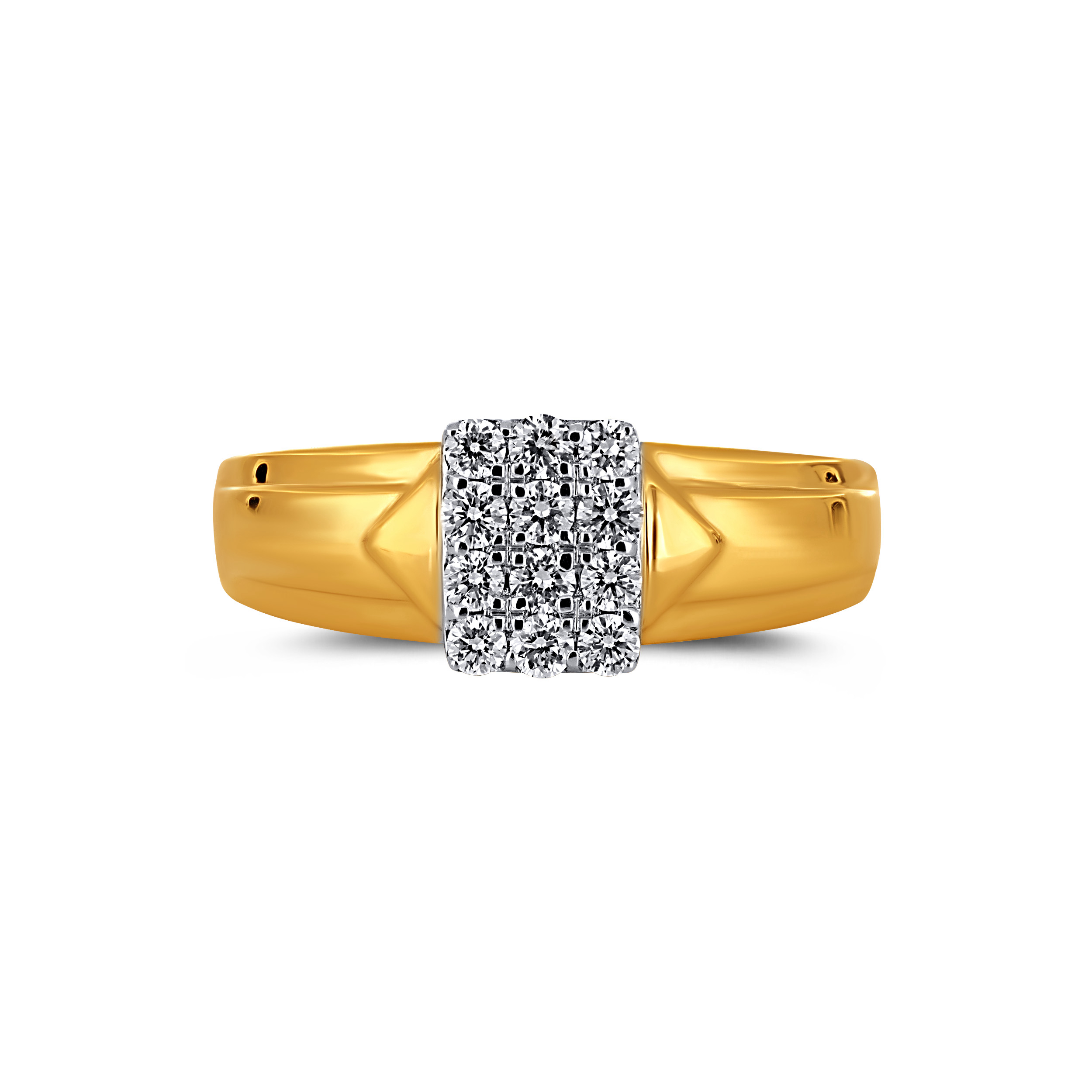 Imperial Grid Men's Diamond Ring - Senco Gold and Diamonds