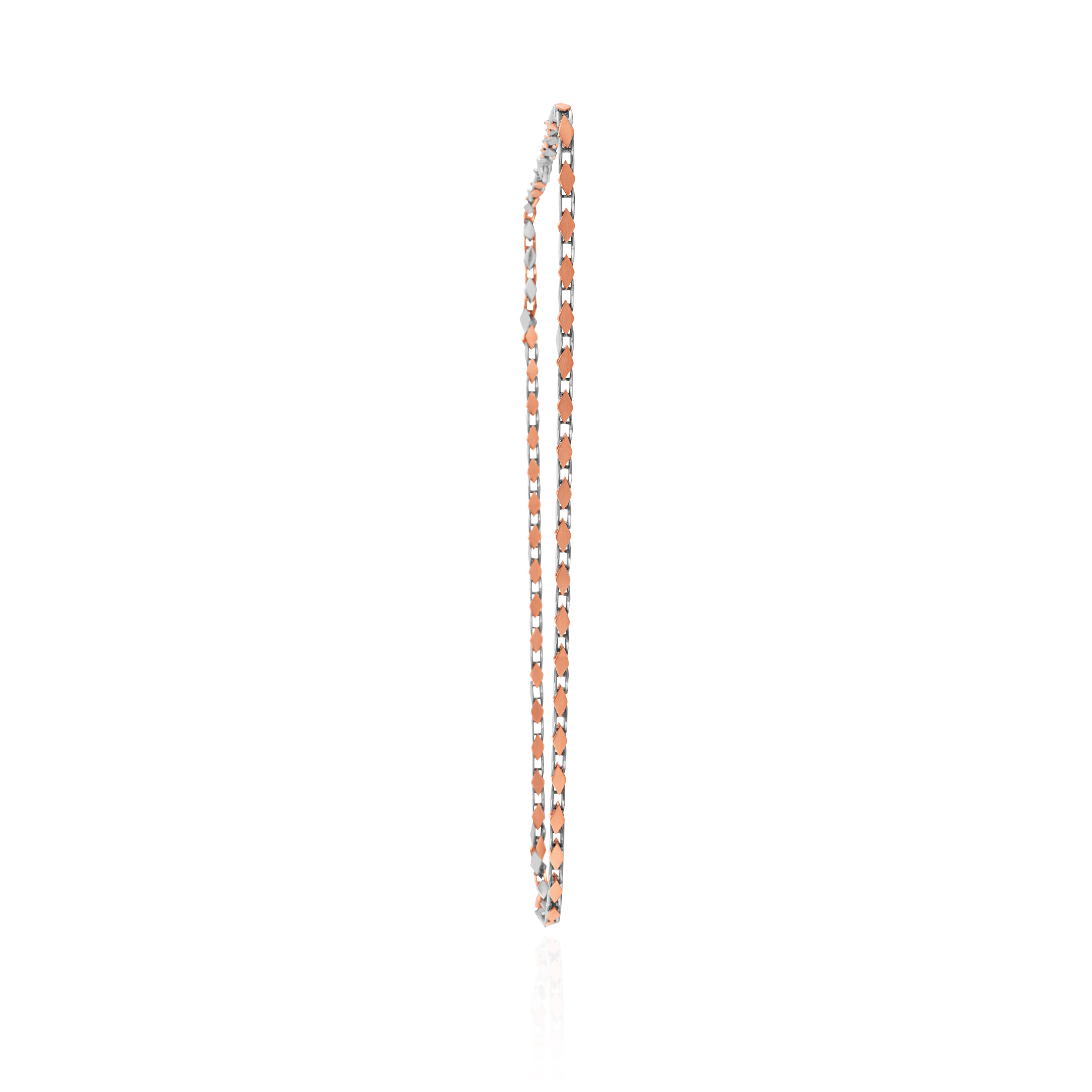 Aurum Noir Men's Platinum Gold Chain - Senco Gold and Diamonds