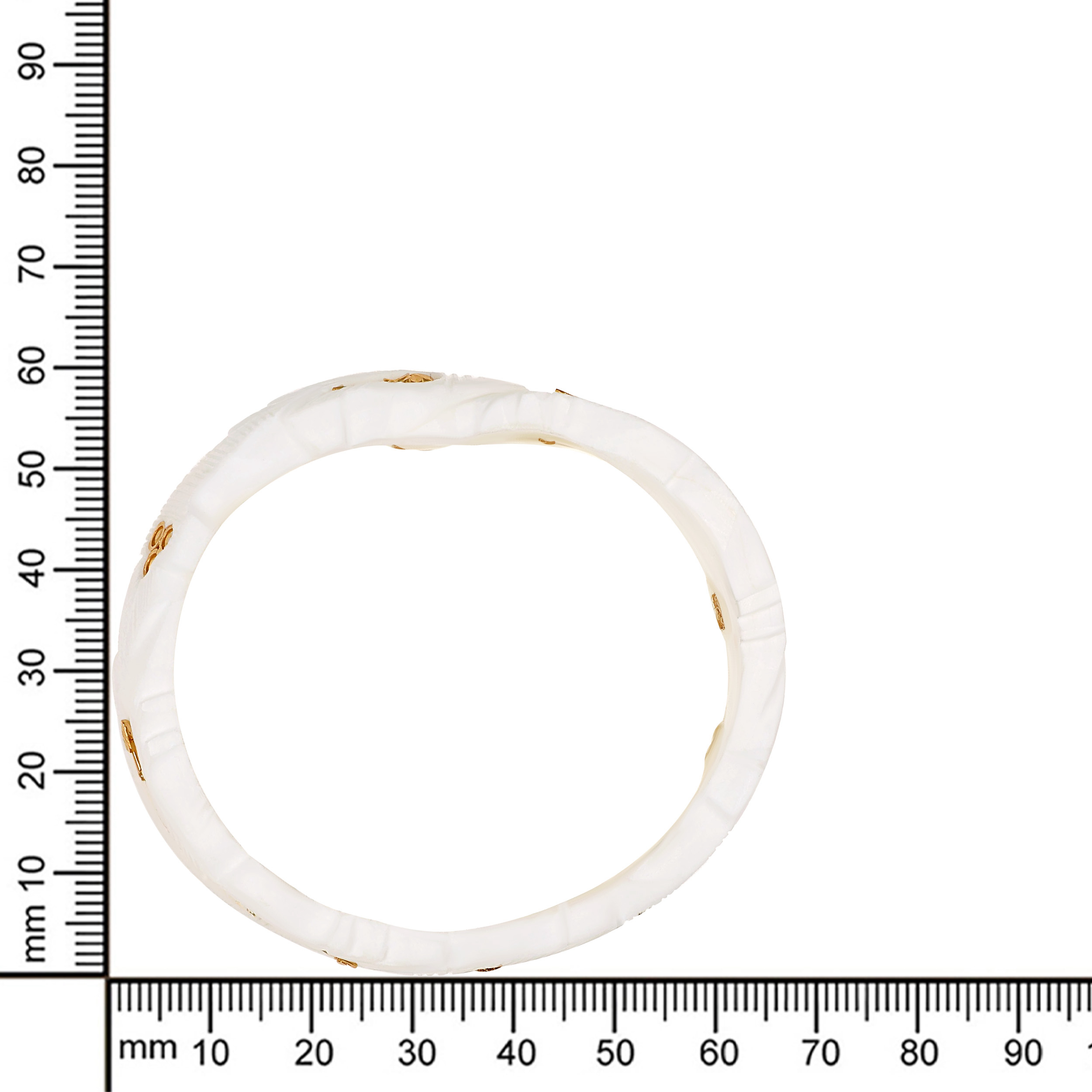Tradition Woven Gold Sankha Bangle
 - Senco Gold and Diamonds