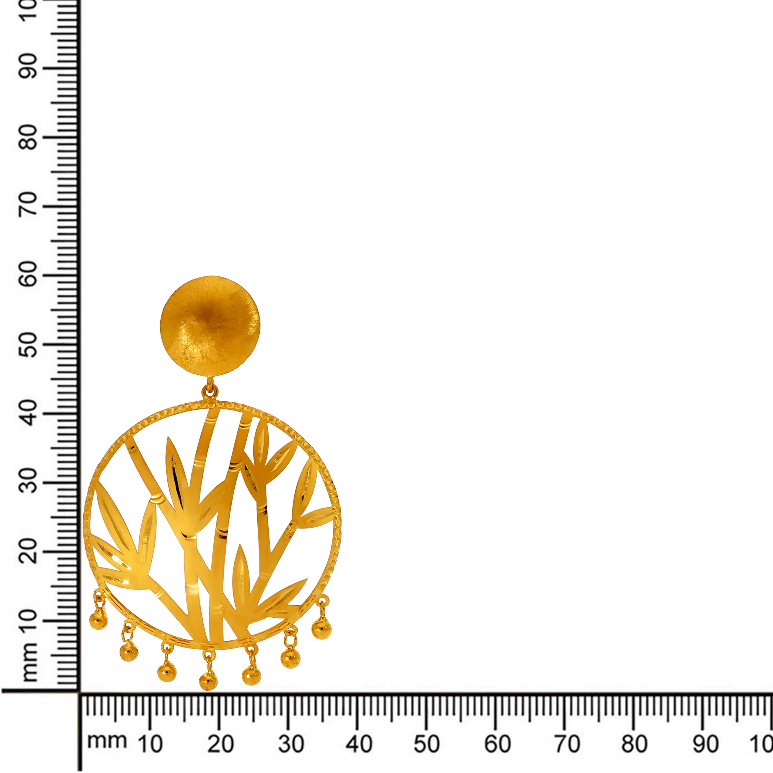 22K Yellow Gold Pendant-GPN-SAD0005607 - Senco Gold and Diamonds