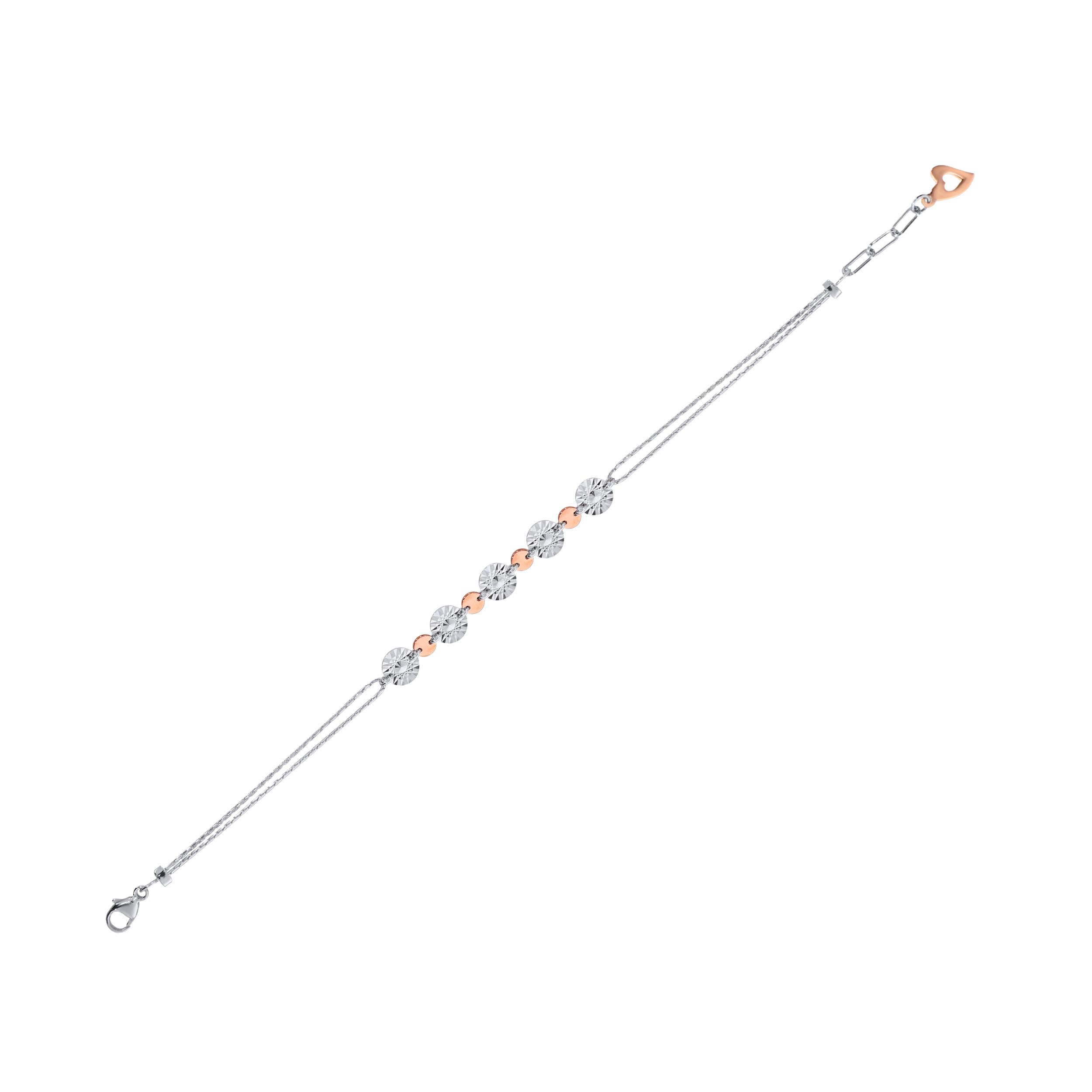 Moonlit Gleam Platinum Bracelet - Senco Gold and Diamonds