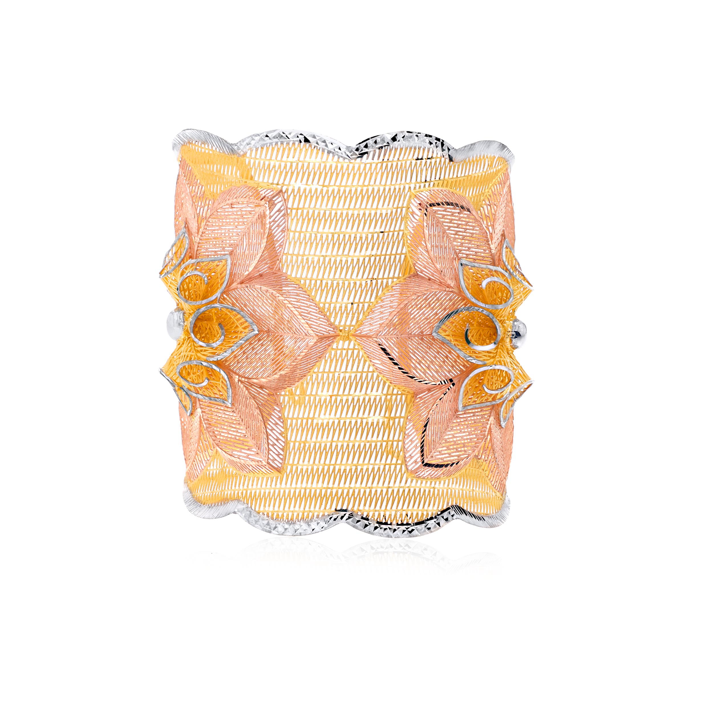 Regal Blossom Gold Bracelet - Senco Gold and Diamonds