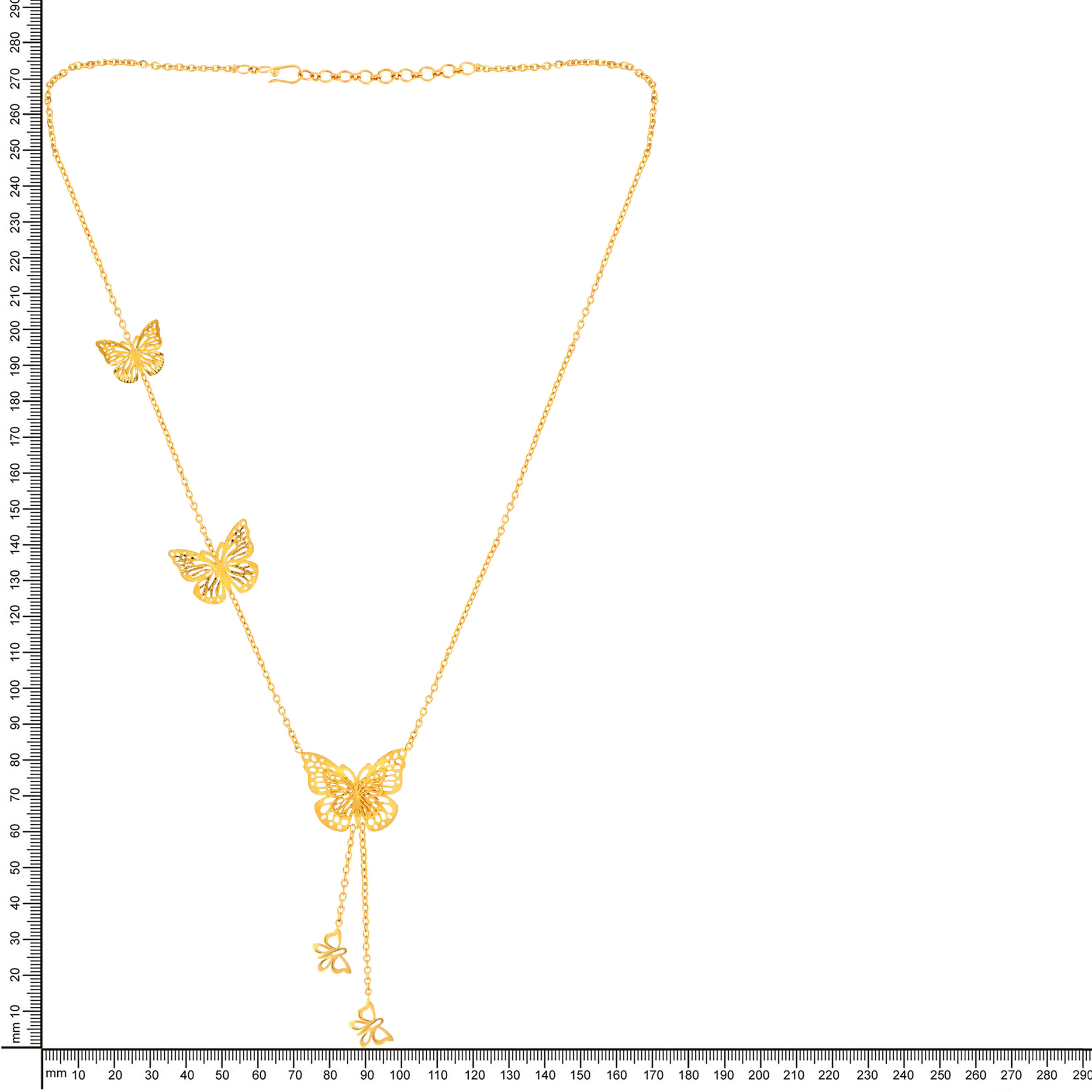 Fly of Freedom Gold Necklace - Senco Gold and Diamonds