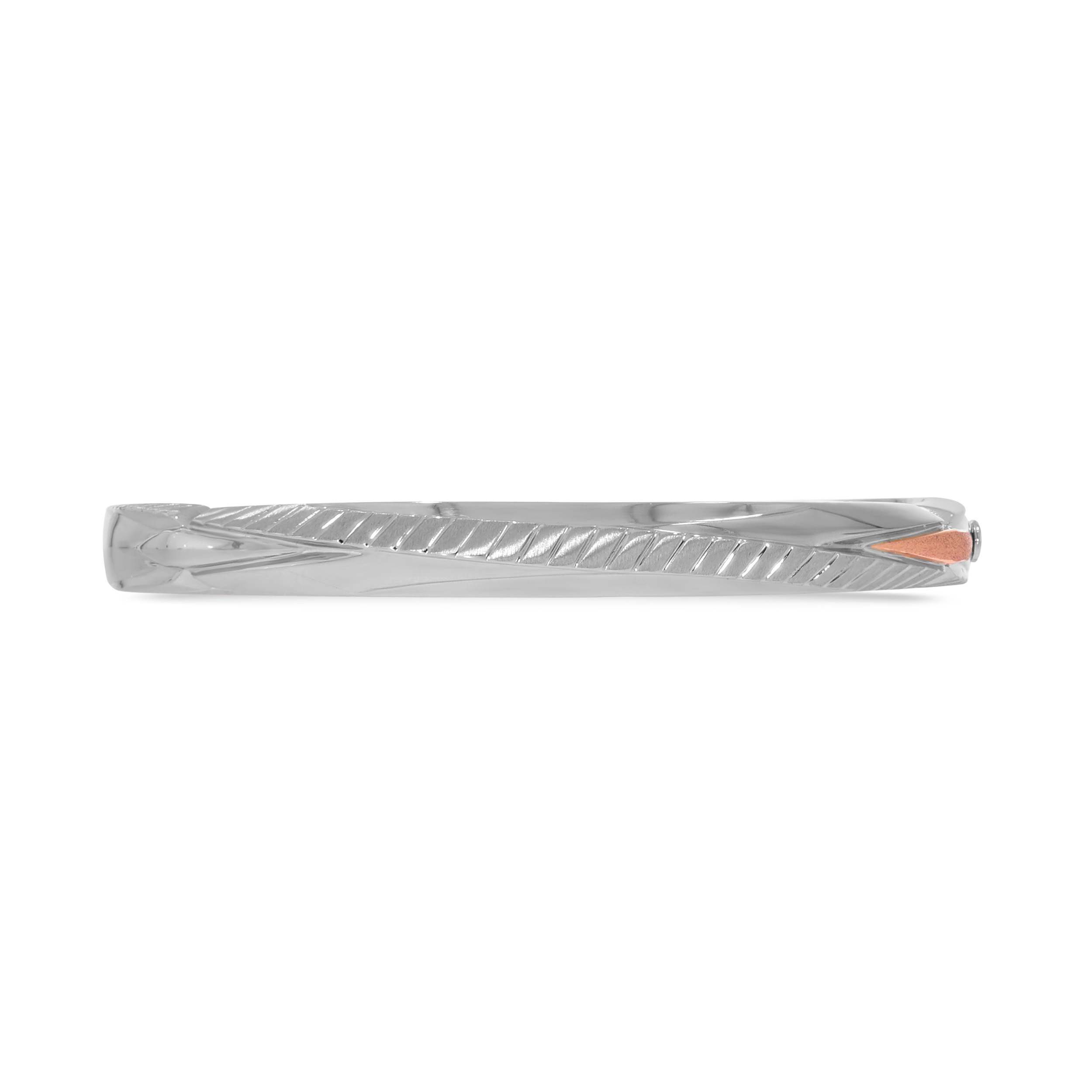 Urban Fusion Platinum Men's Kada - Senco Gold and Diamonds