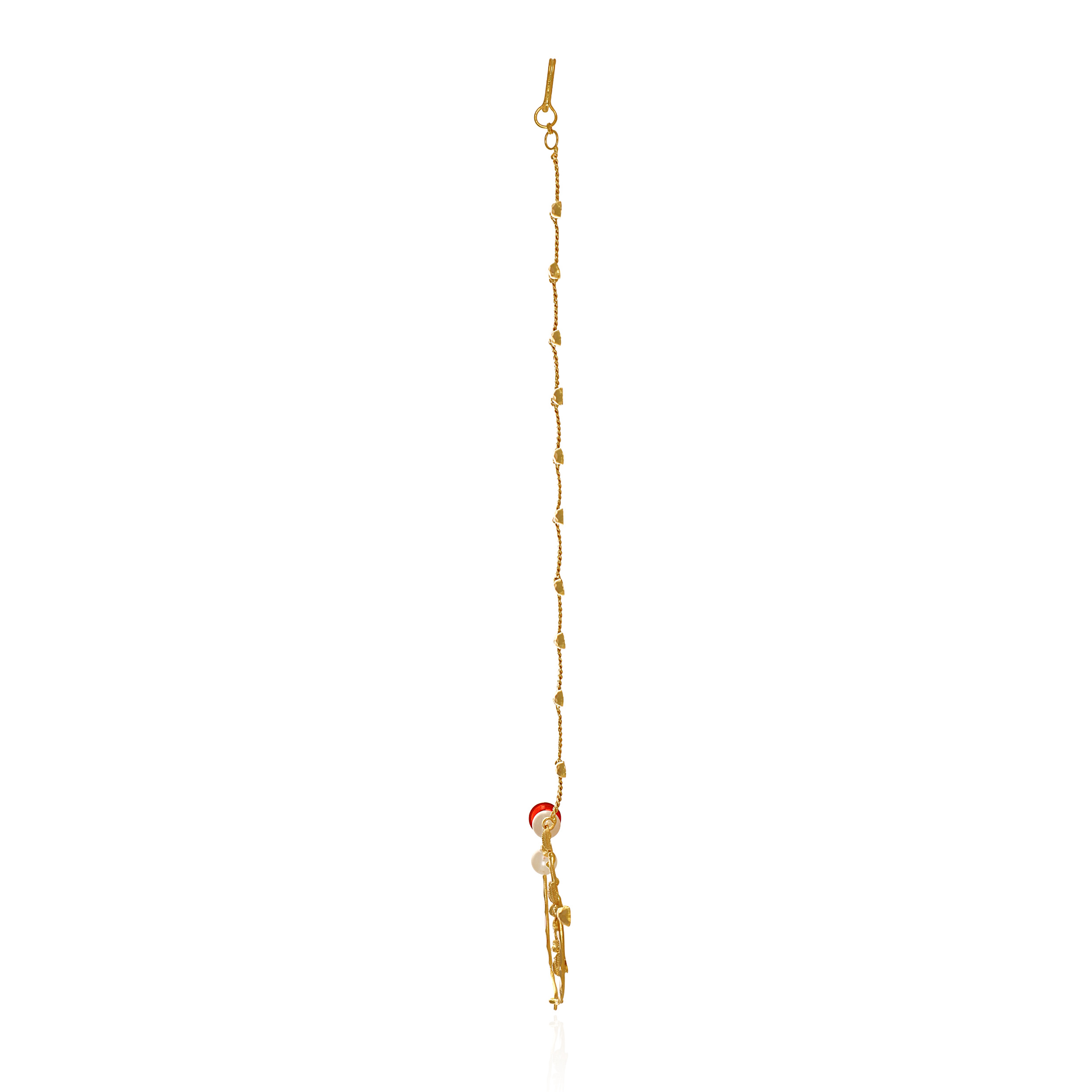 22K Yellow Gold Nath-GNT-D000753908 - Senco Gold and Diamonds