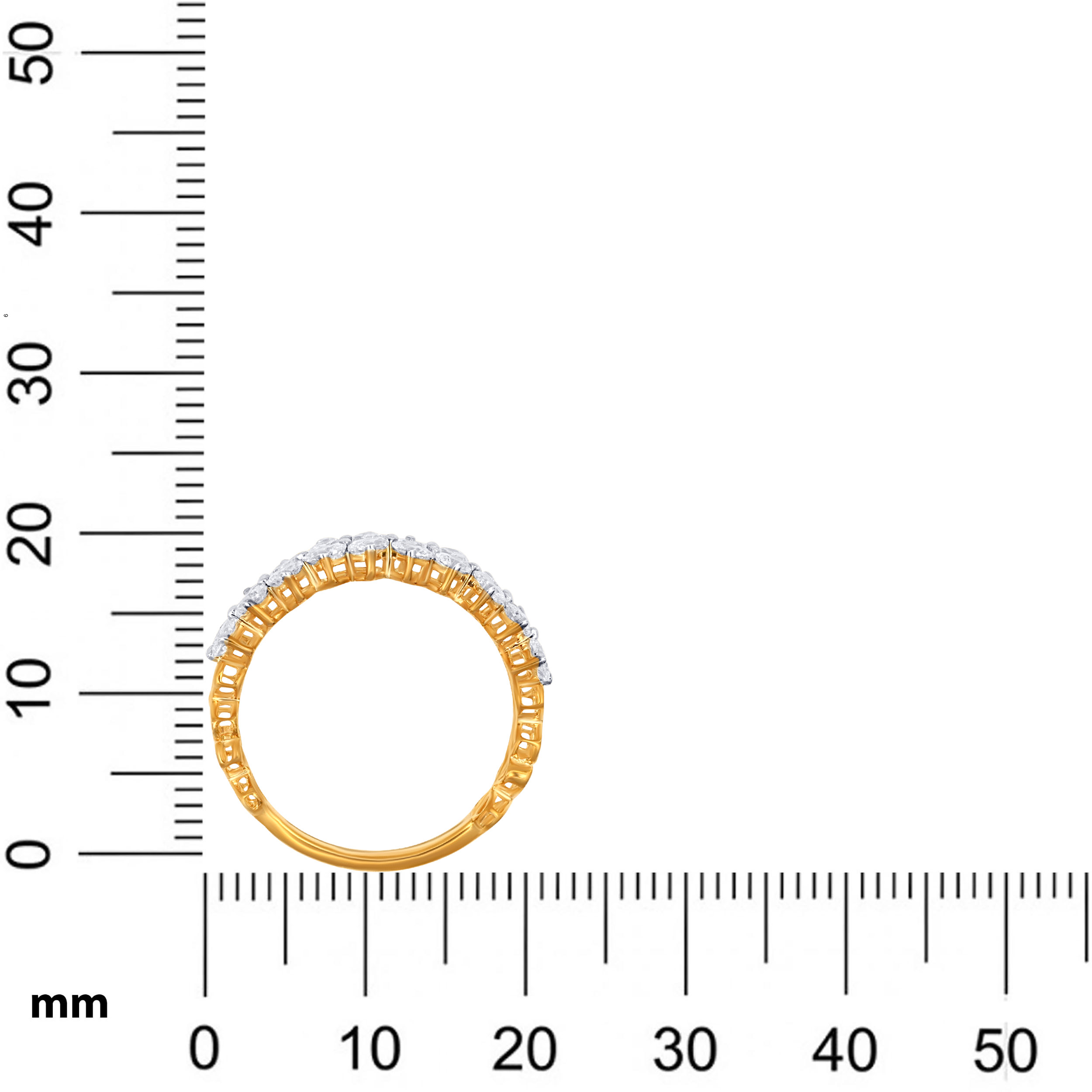 Rosalyn Petal Diamond Ring - Senco Gold and Diamonds