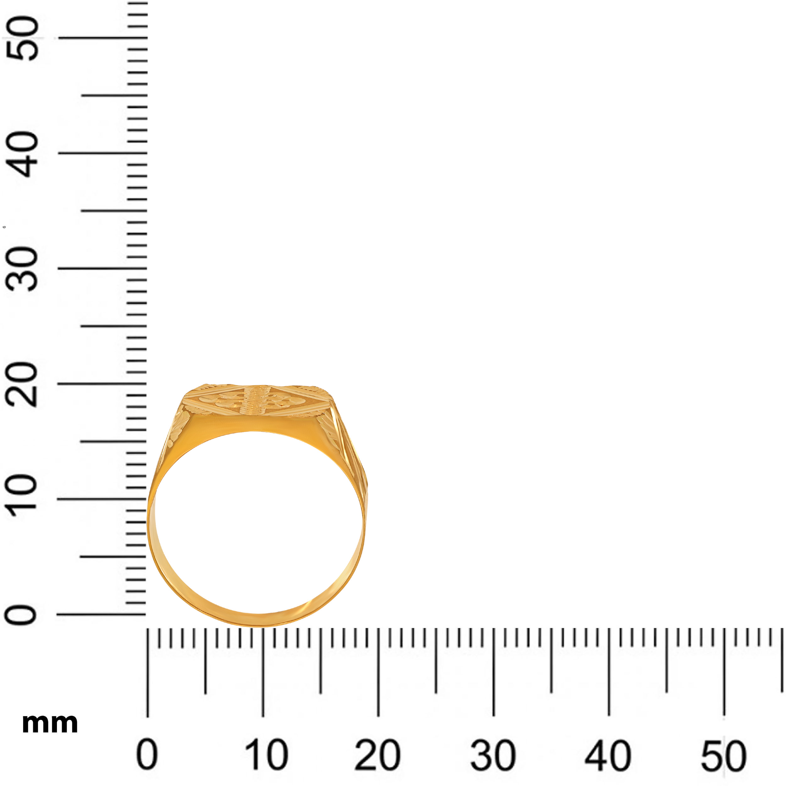 22K Gold Men Ring -GGR-D000485546 - Senco Gold and Diamonds