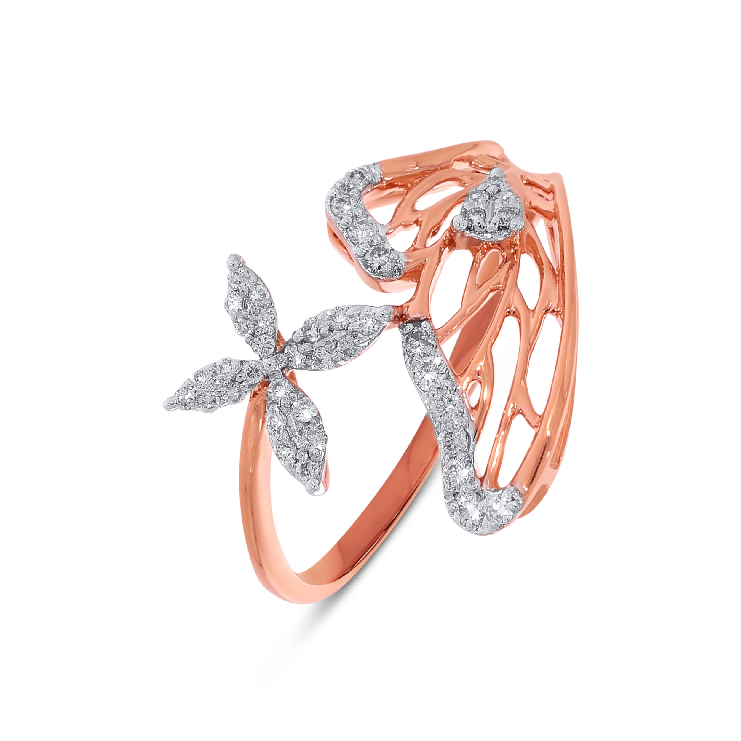 Fortune’s Wing Diamond Ring - Senco Gold and Diamonds