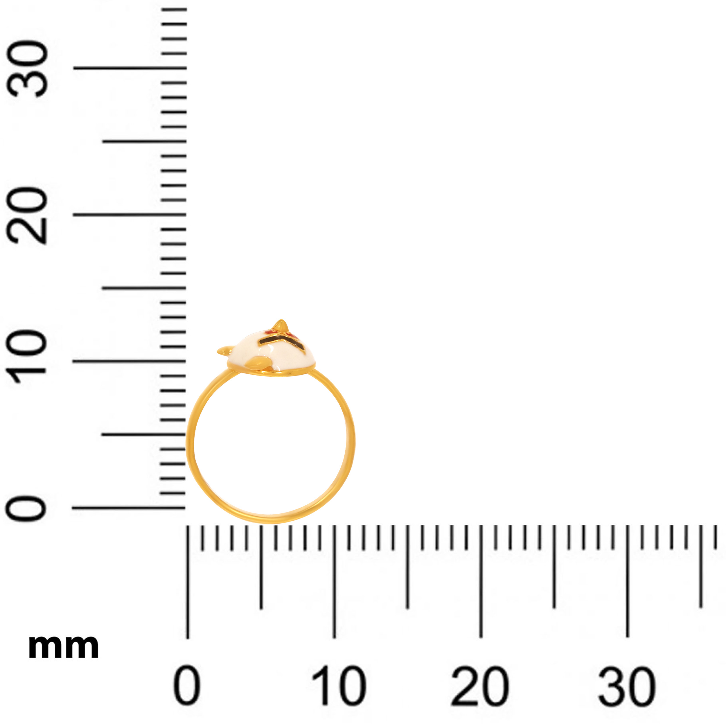 Quirky Character Kid's Gold Ring - Senco Gold and Diamonds