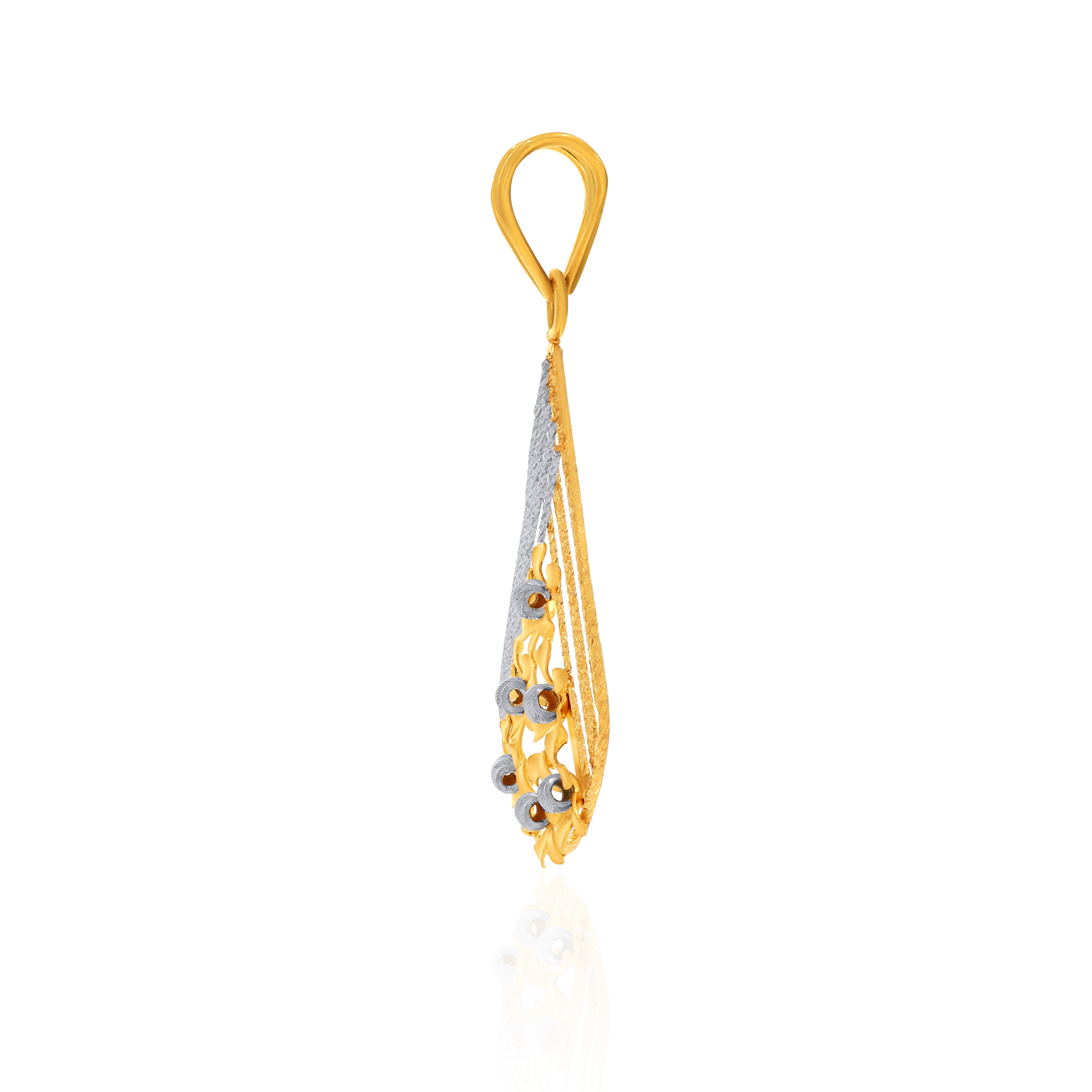 22K Yellow Gold Pendant-GPN-D000717193 - Senco Gold and Diamonds