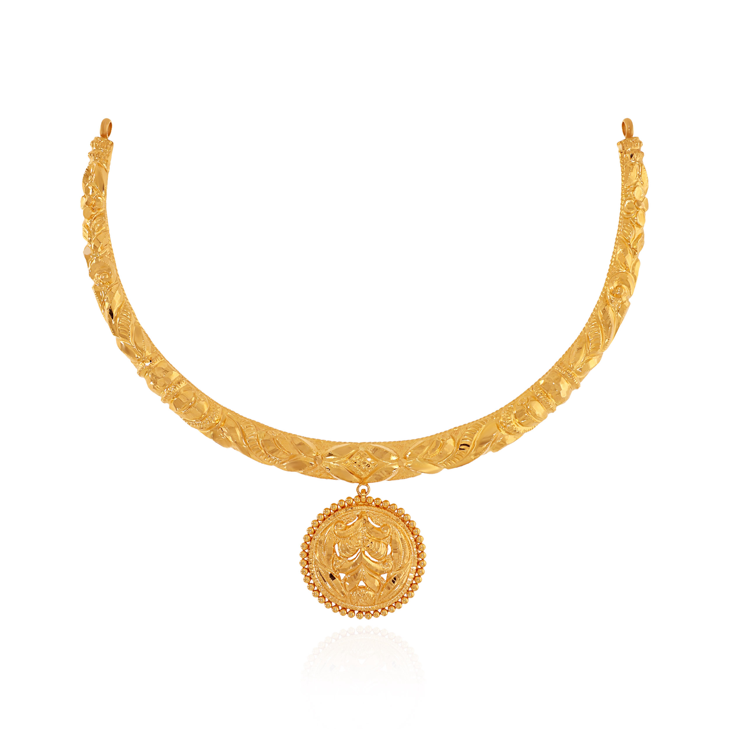 Classic Ceremonial Gold Necklace - Senco Gold and Diamonds