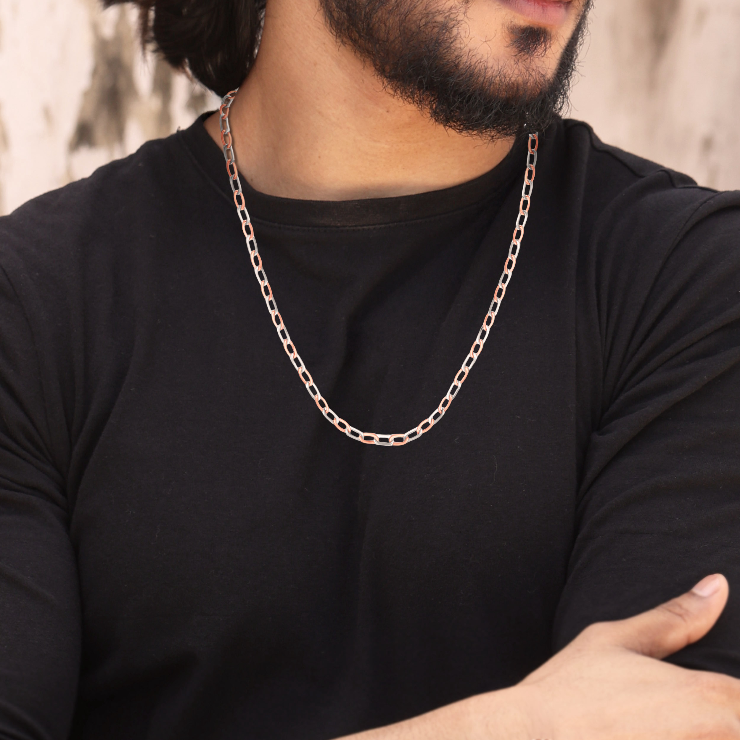 EdgeCraft Luxe Platinum Chain - Senco Gold and Diamonds