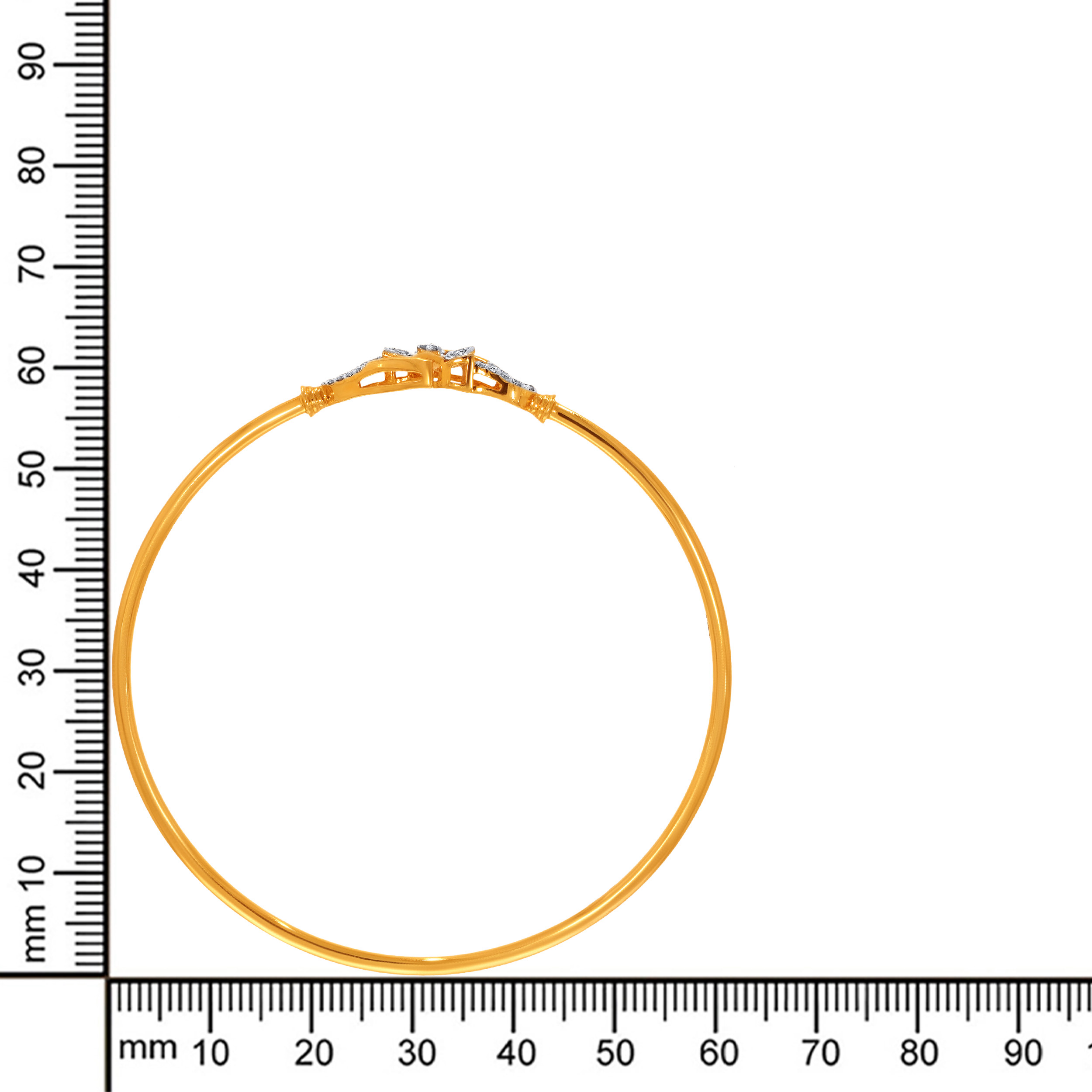 Sophisticated Sparkle Diamond Noa Bangle - Senco Gold and Diamonds