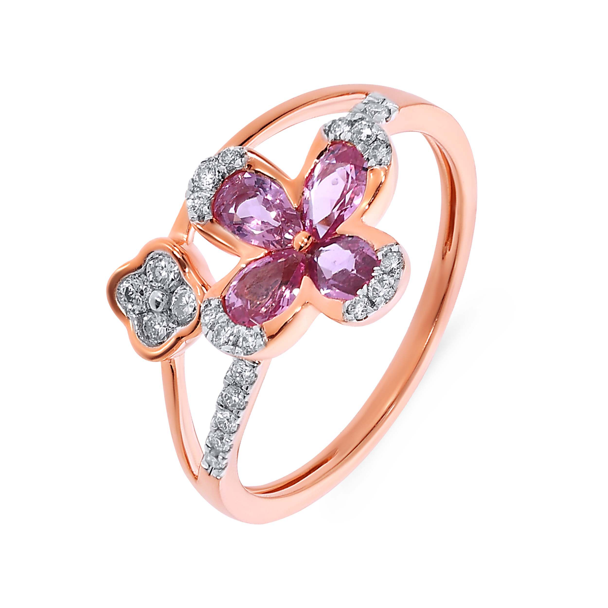 Bloomed Flair Diamond Ring - Senco Gold and Diamonds