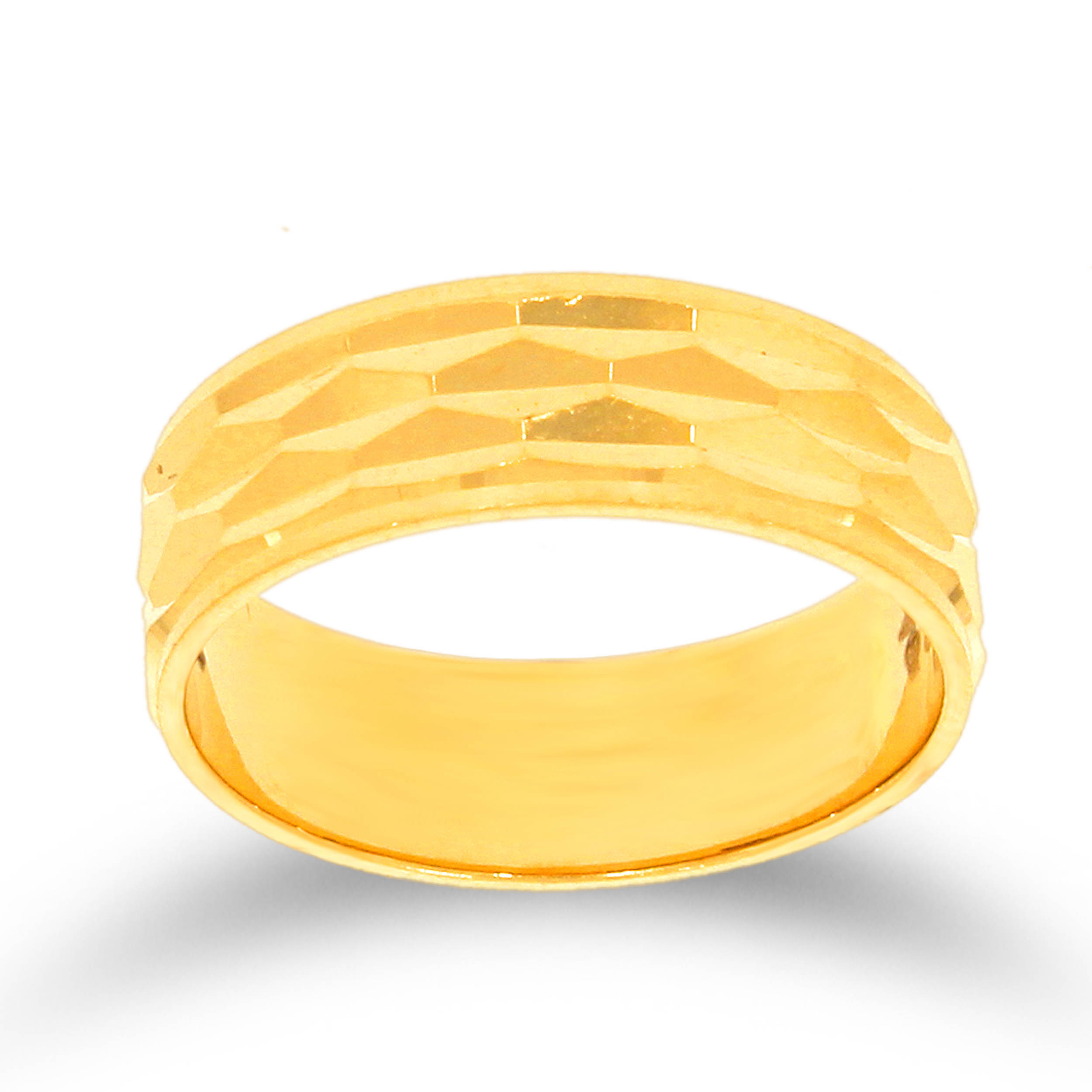 Abstracted Craft Gold Men's Ring - Senco Gold and Diamonds