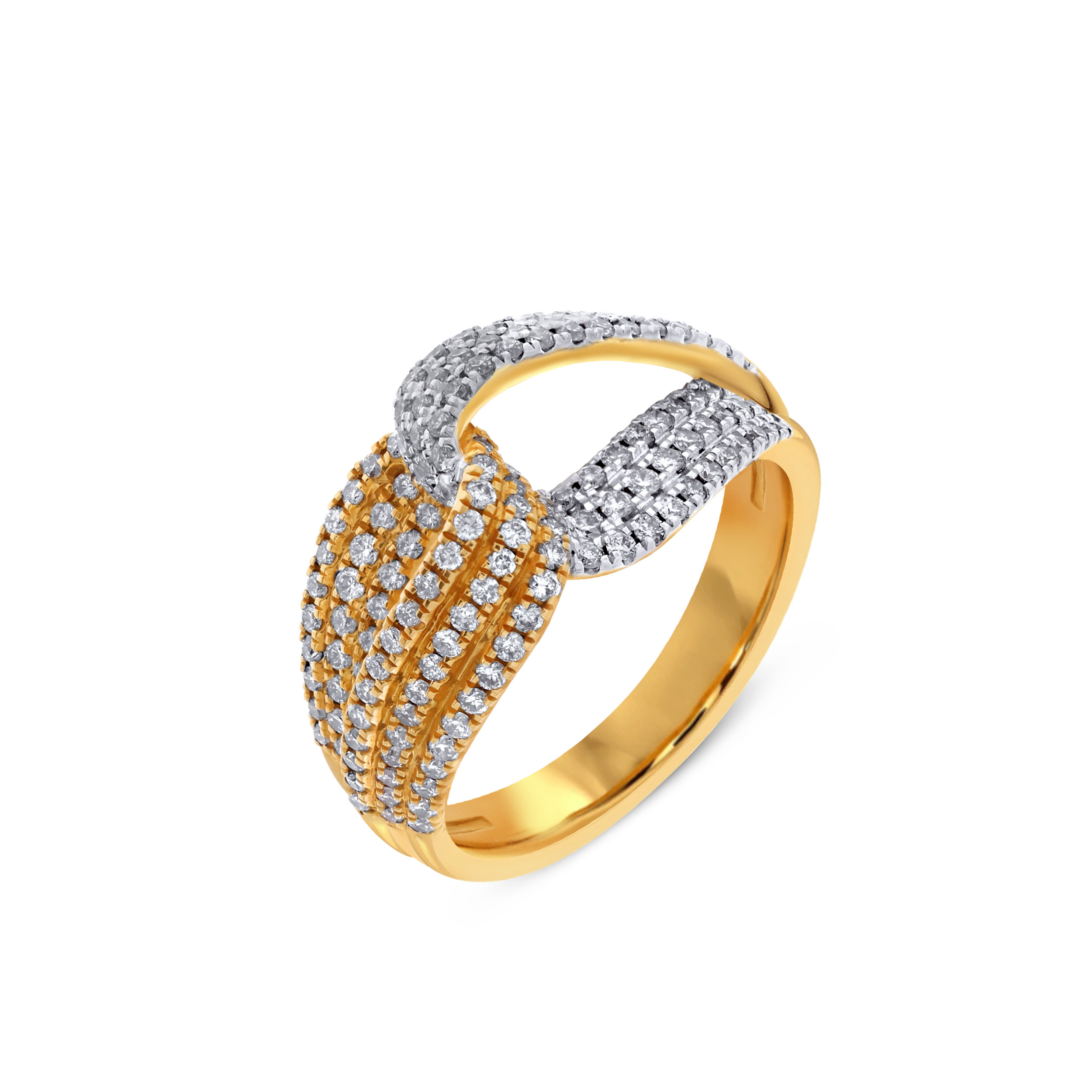 Eternal Knot Diamond Ring - Senco Gold and Diamonds
