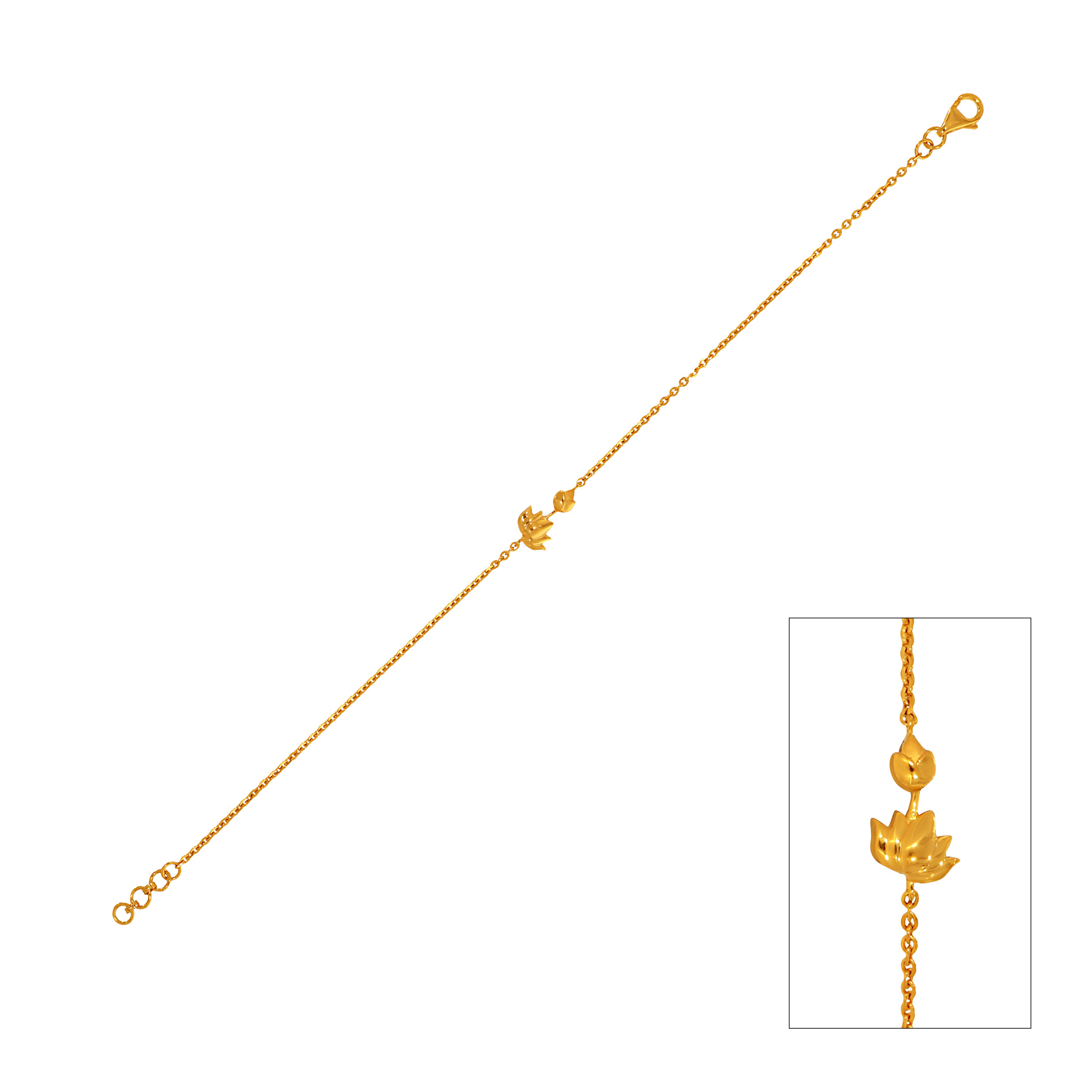 Refined Elegance Gold Bracelet - Senco Gold and Diamonds
