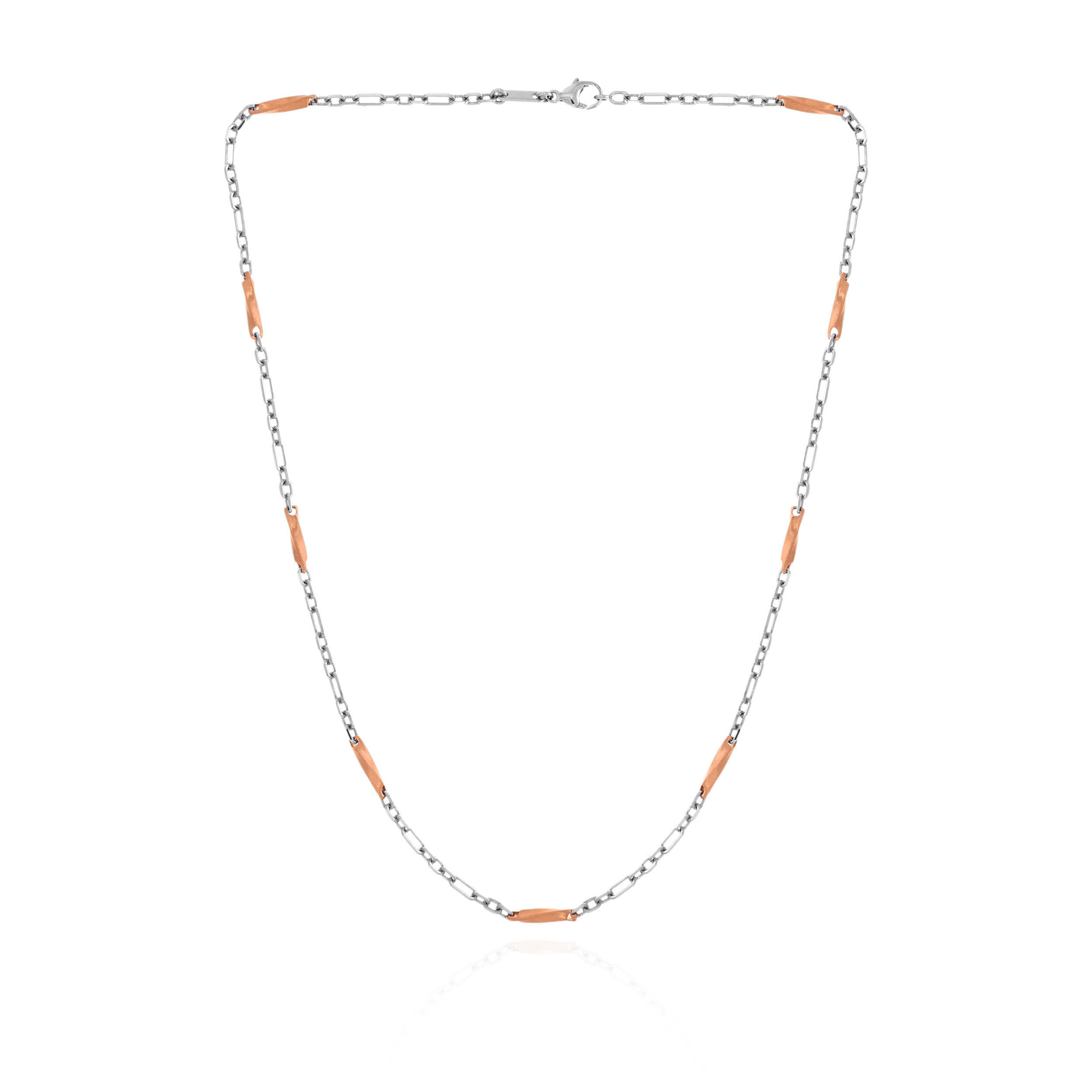 Ignite Core Men's Platinum Gold Chain - Senco Gold and Diamonds