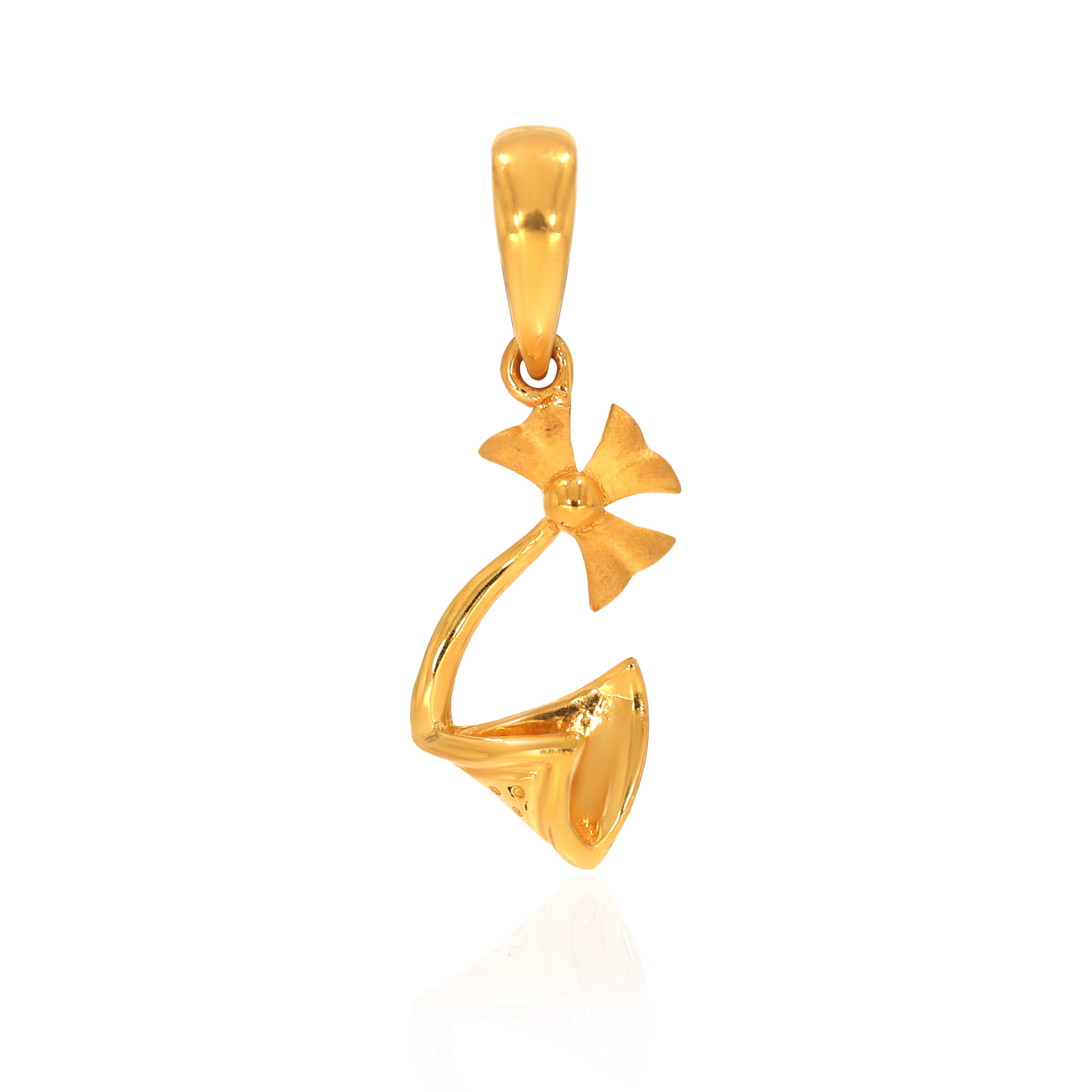 22 KT Yellow Gold Pendant-GPN-SAD0005355 - Senco Gold and Diamonds
