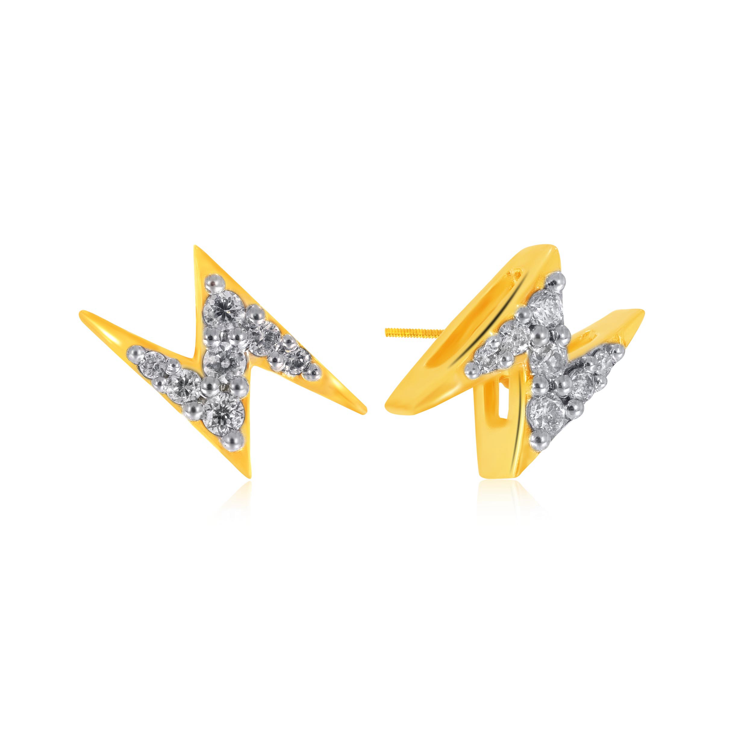 Thunder Elle Diamond Studs - Senco Gold and Diamonds