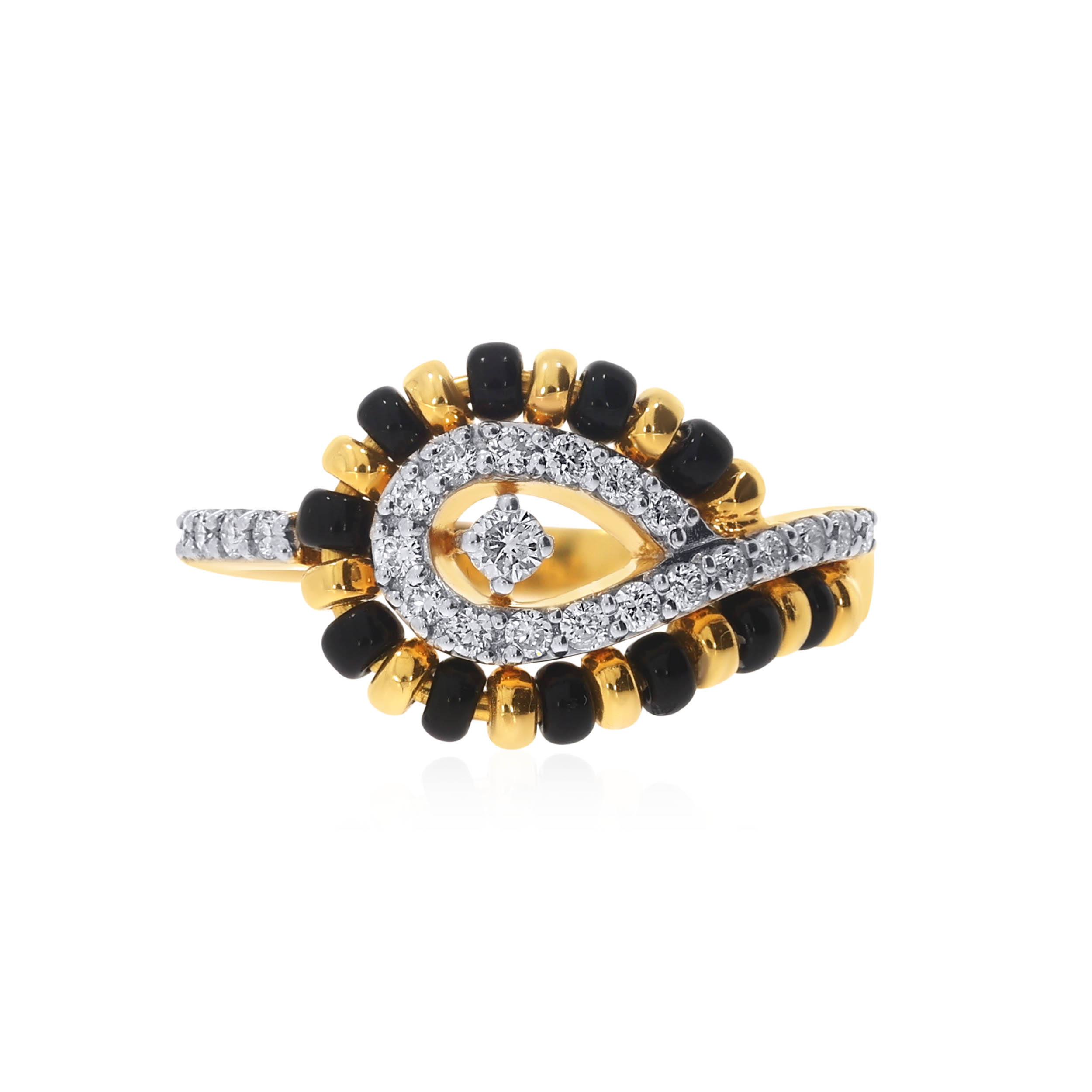 Versatile Droplet Diamond Ring - Senco Gold and Diamonds