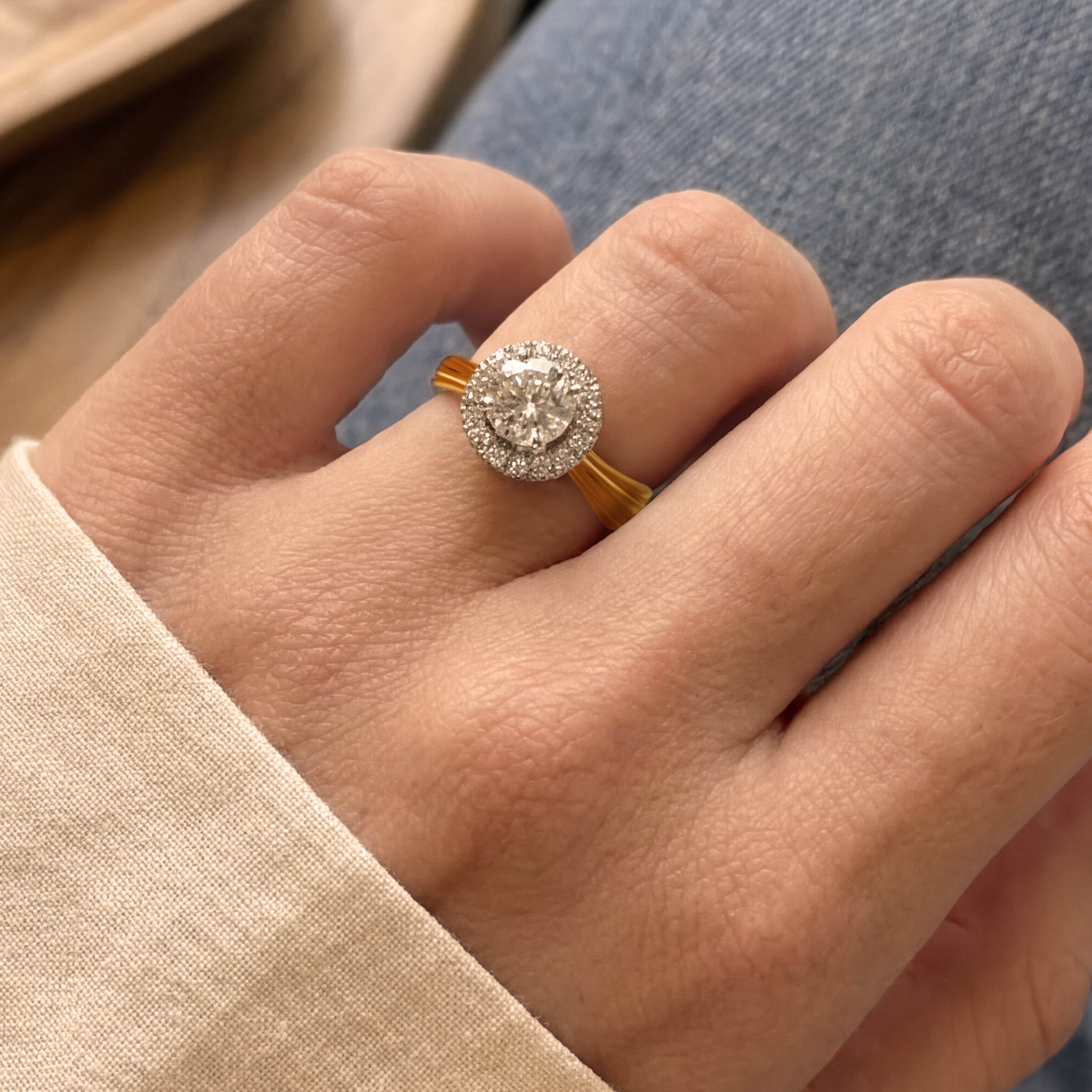 Infinite Shimmer Diamond Ring image