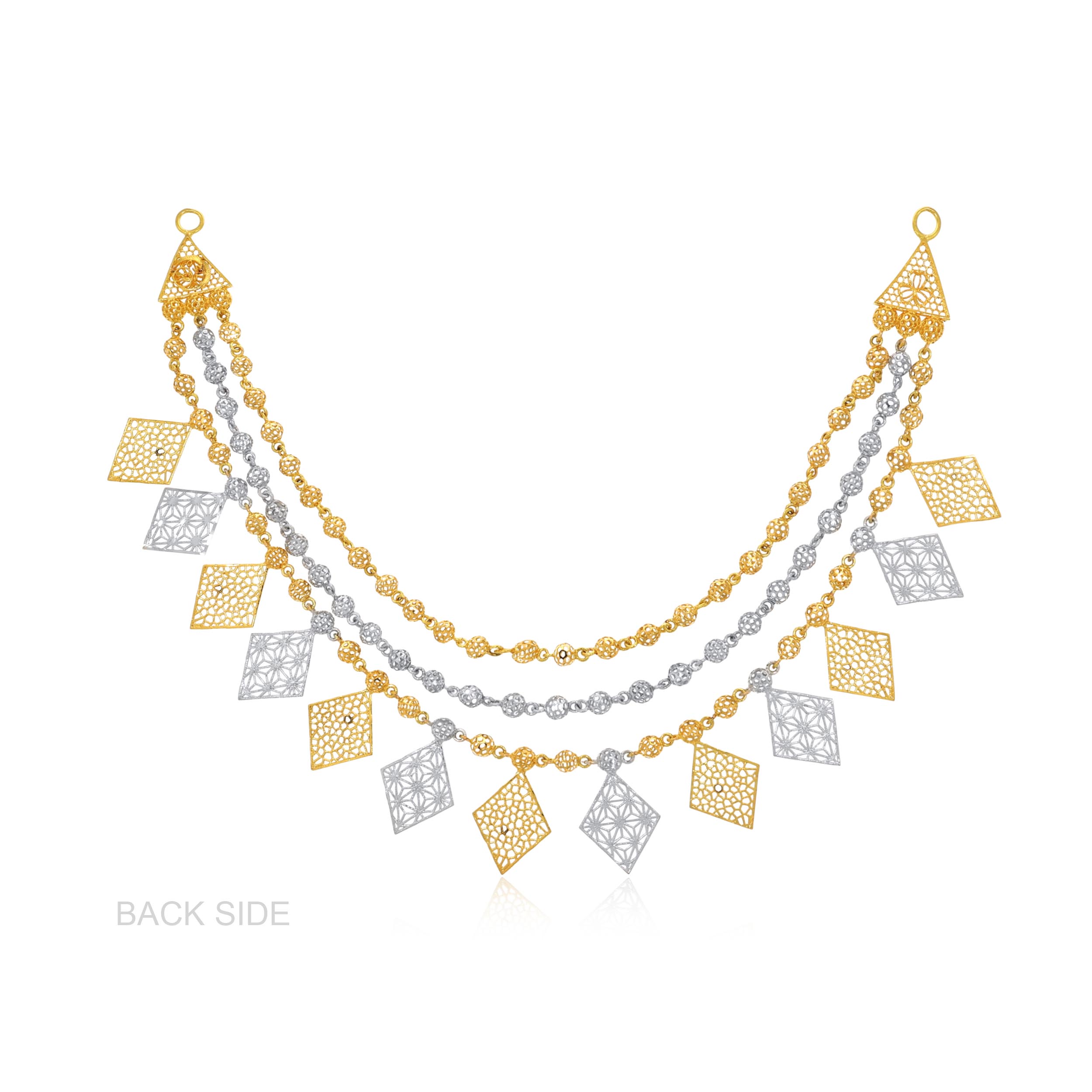 Rhombus Radiance Gold Necklace - Senco Gold and Diamonds