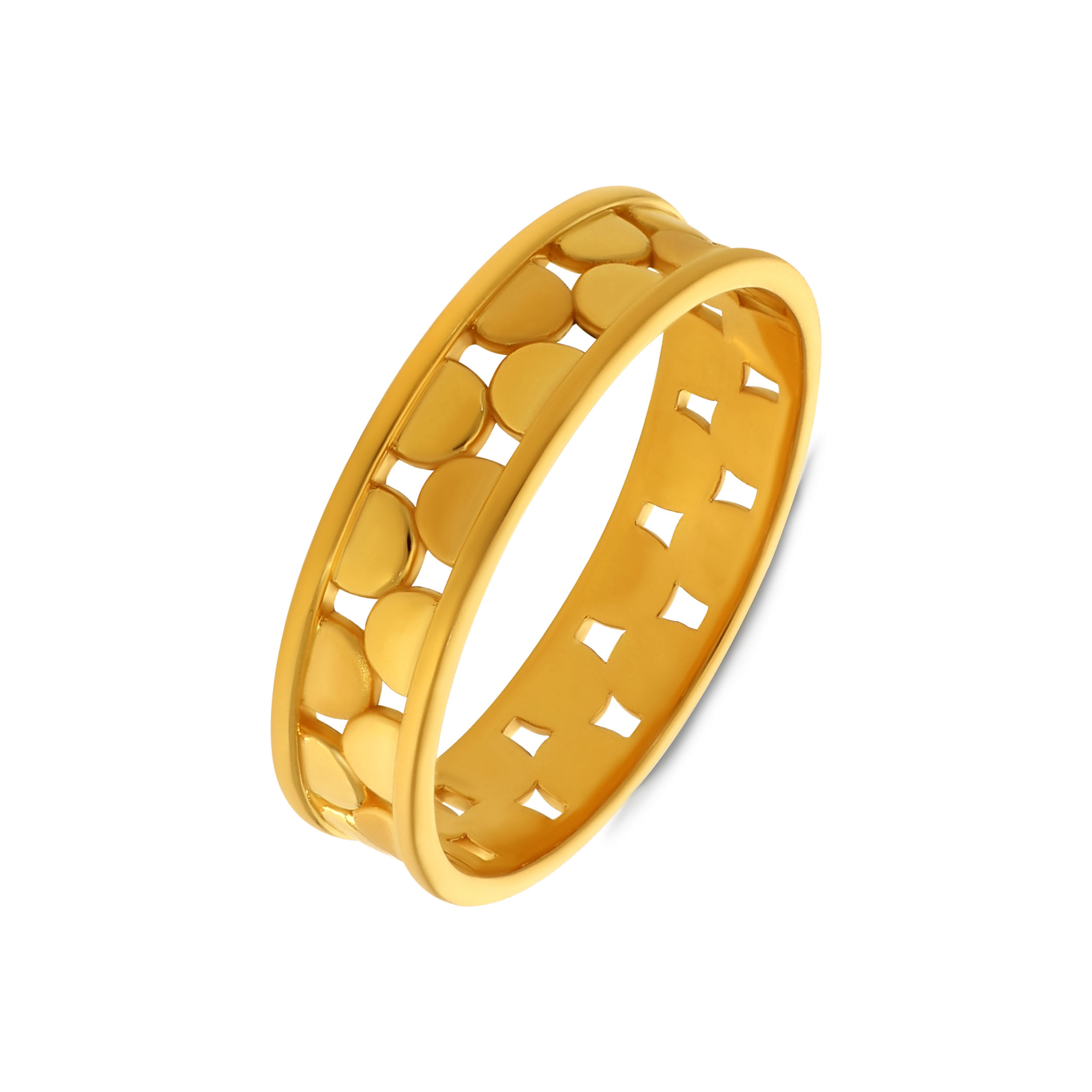 22K Yellow Gold Men Band Ring-GGR-SAD0005762 - Senco Gold and Diamonds