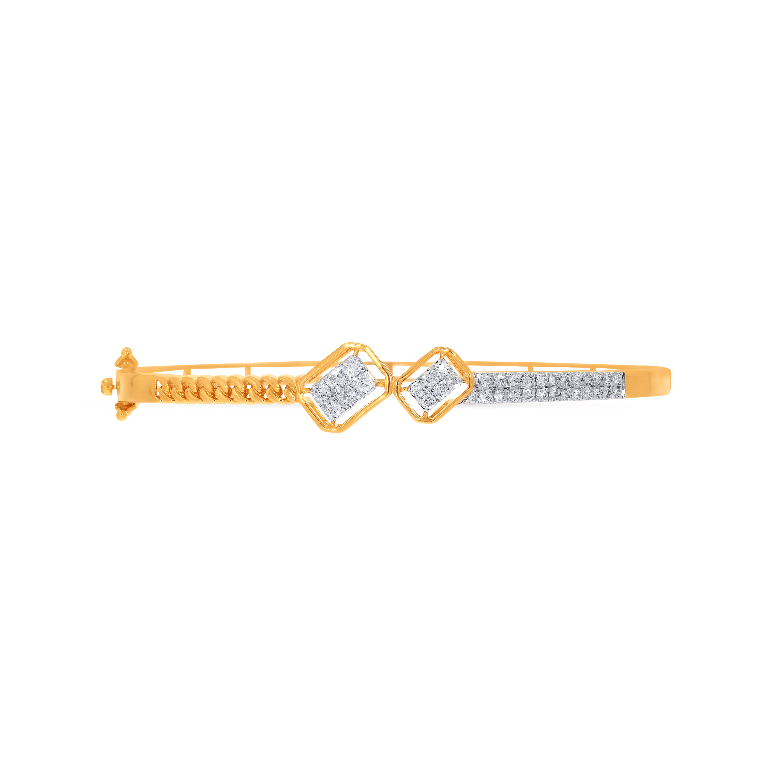 14K Yellow Gold Diamond Bracelet-DBR-D000772723 - Senco Gold and Diamonds