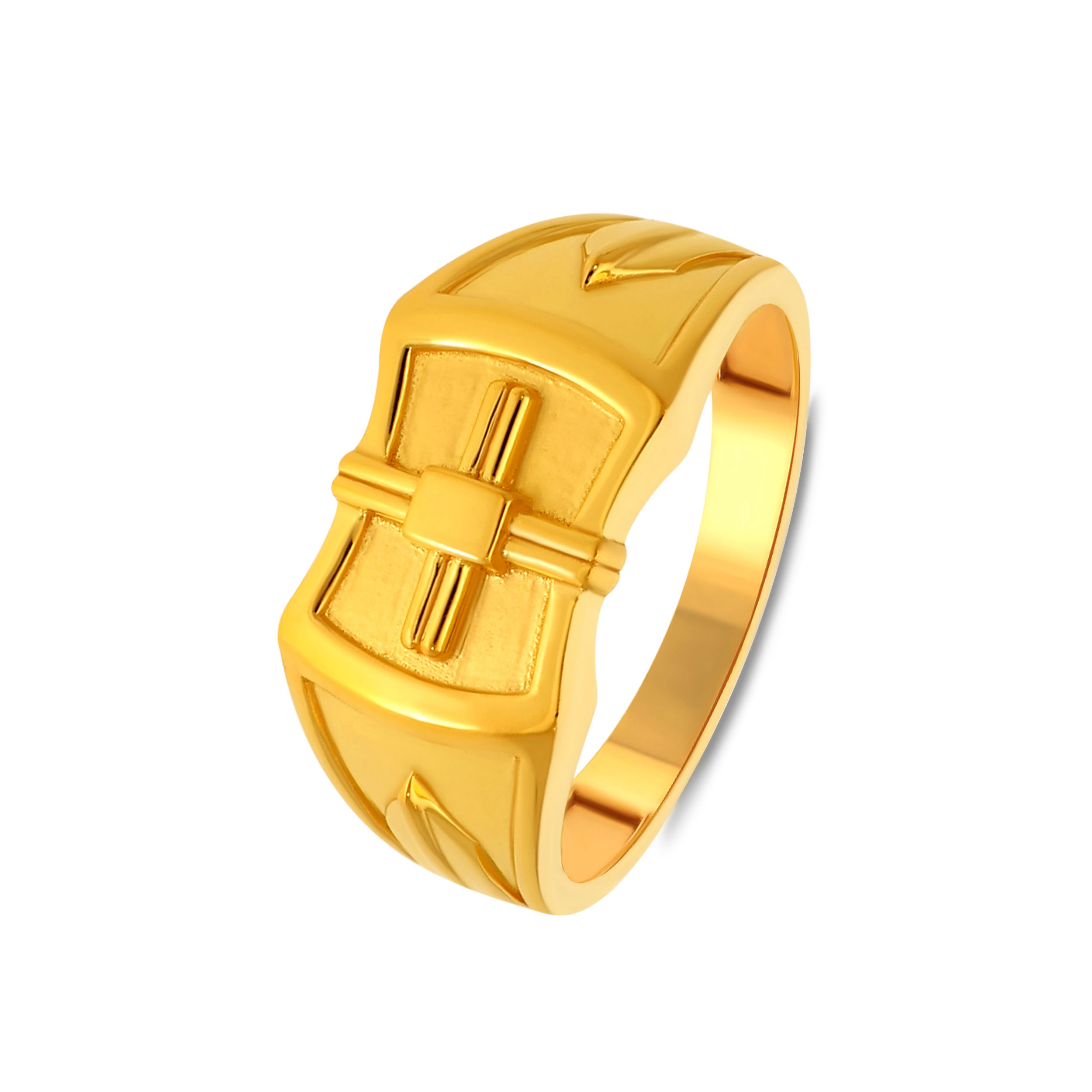 22K Yellow Gold Men Ring_GGR-SAD0006139 - Senco Gold and Diamonds