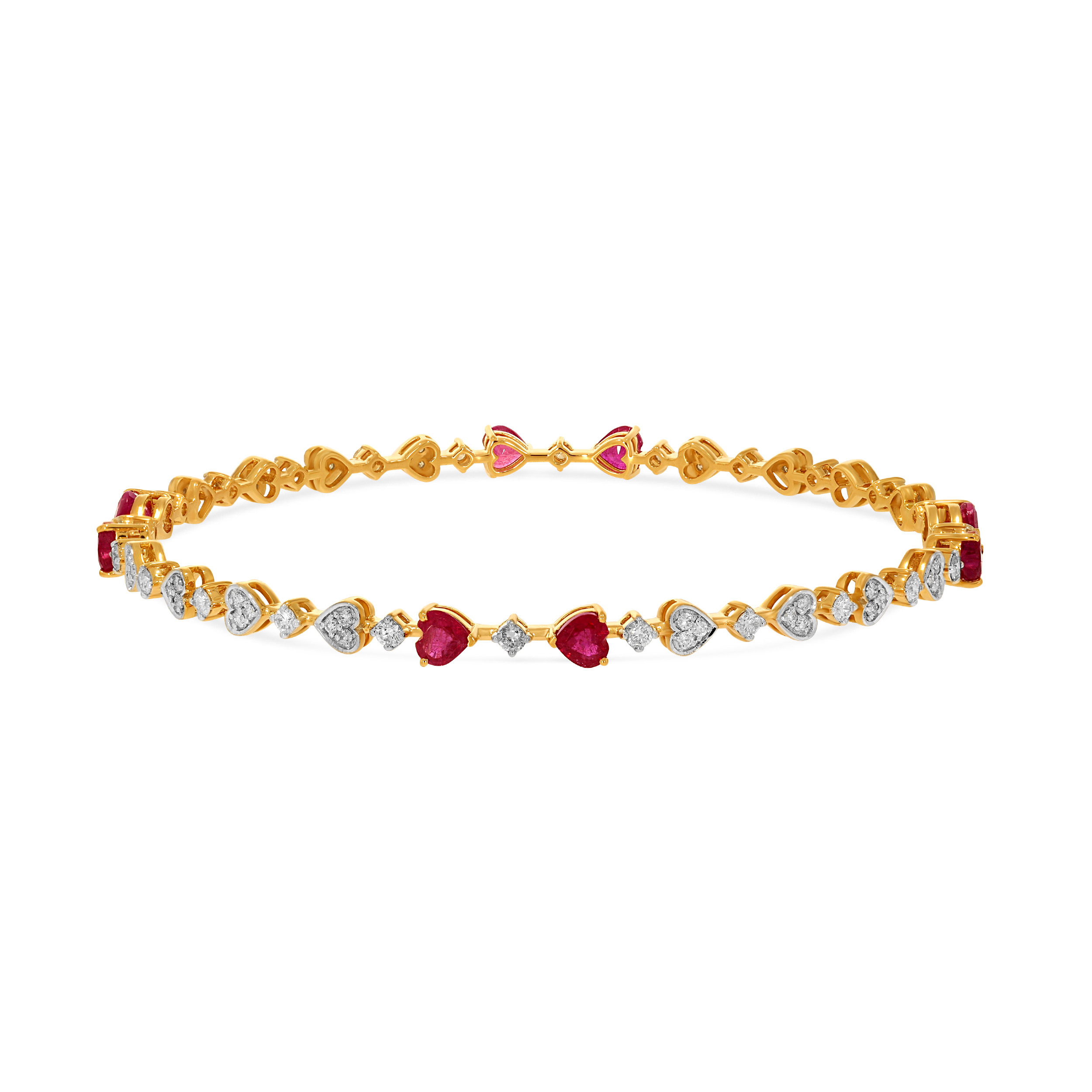 Opulent Sparkle Diamond Bangle - Senco Gold and Diamonds