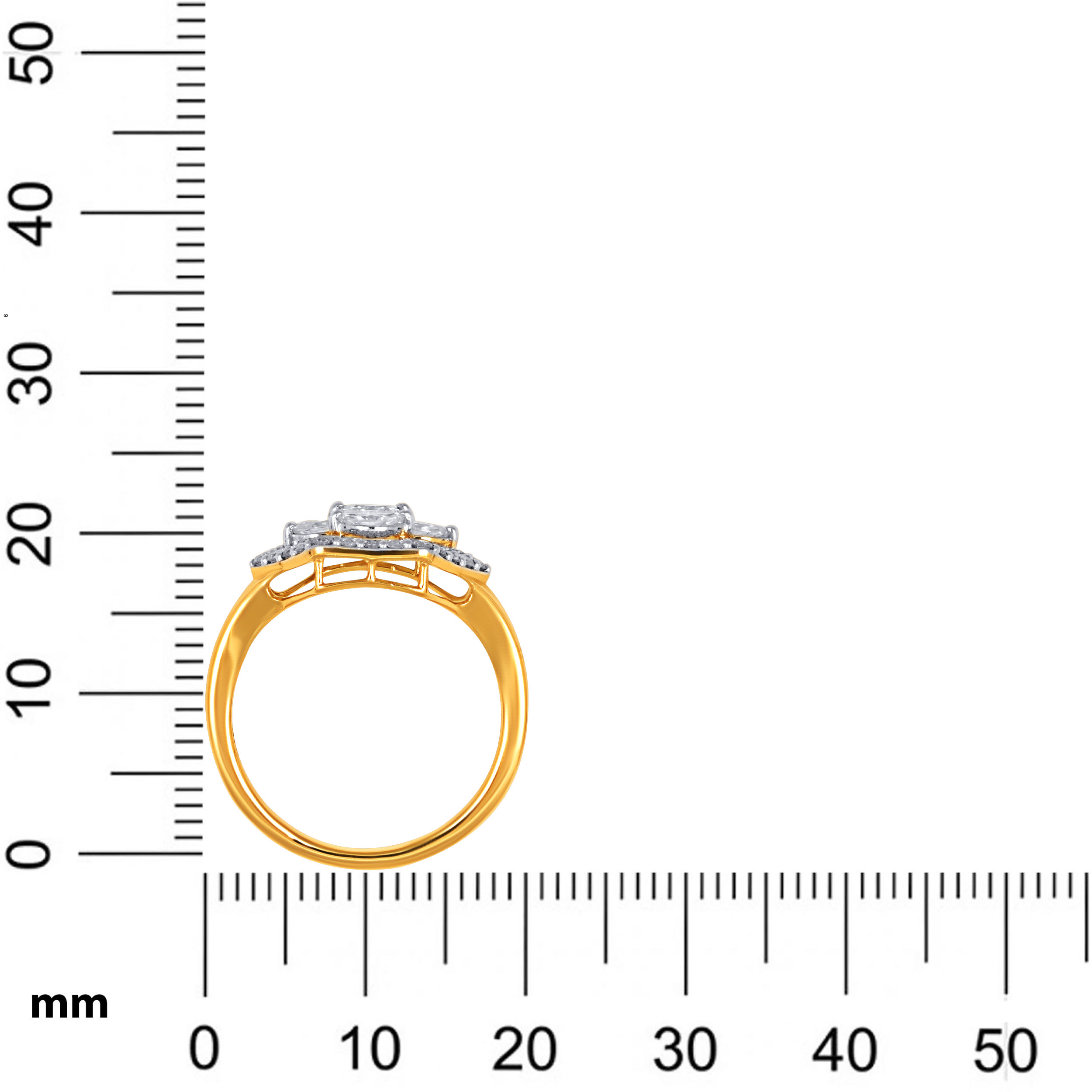 Eminence Marquise Diamond Ring image