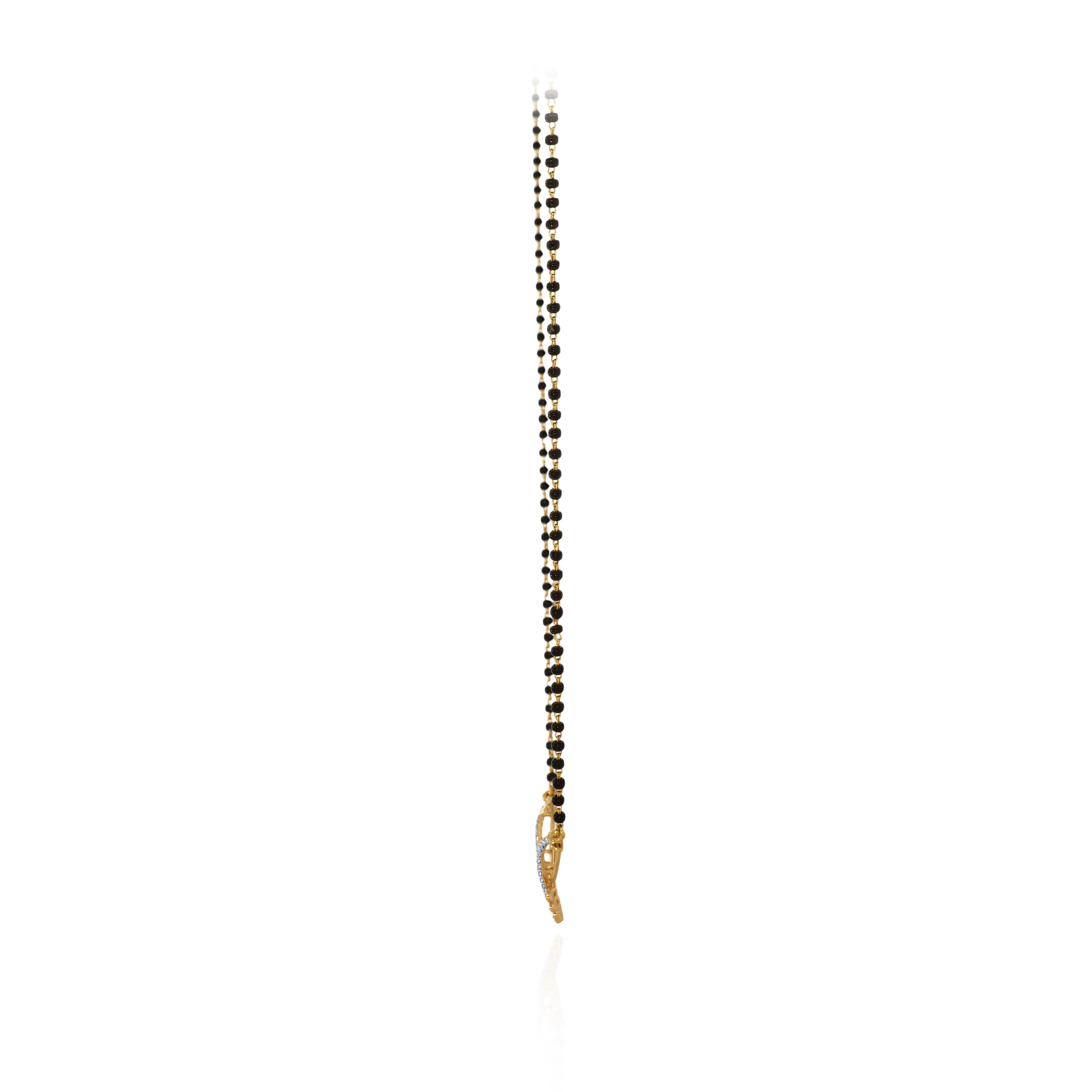 Ethereal Grace Diamond Mangalsutra - Senco Gold and Diamonds