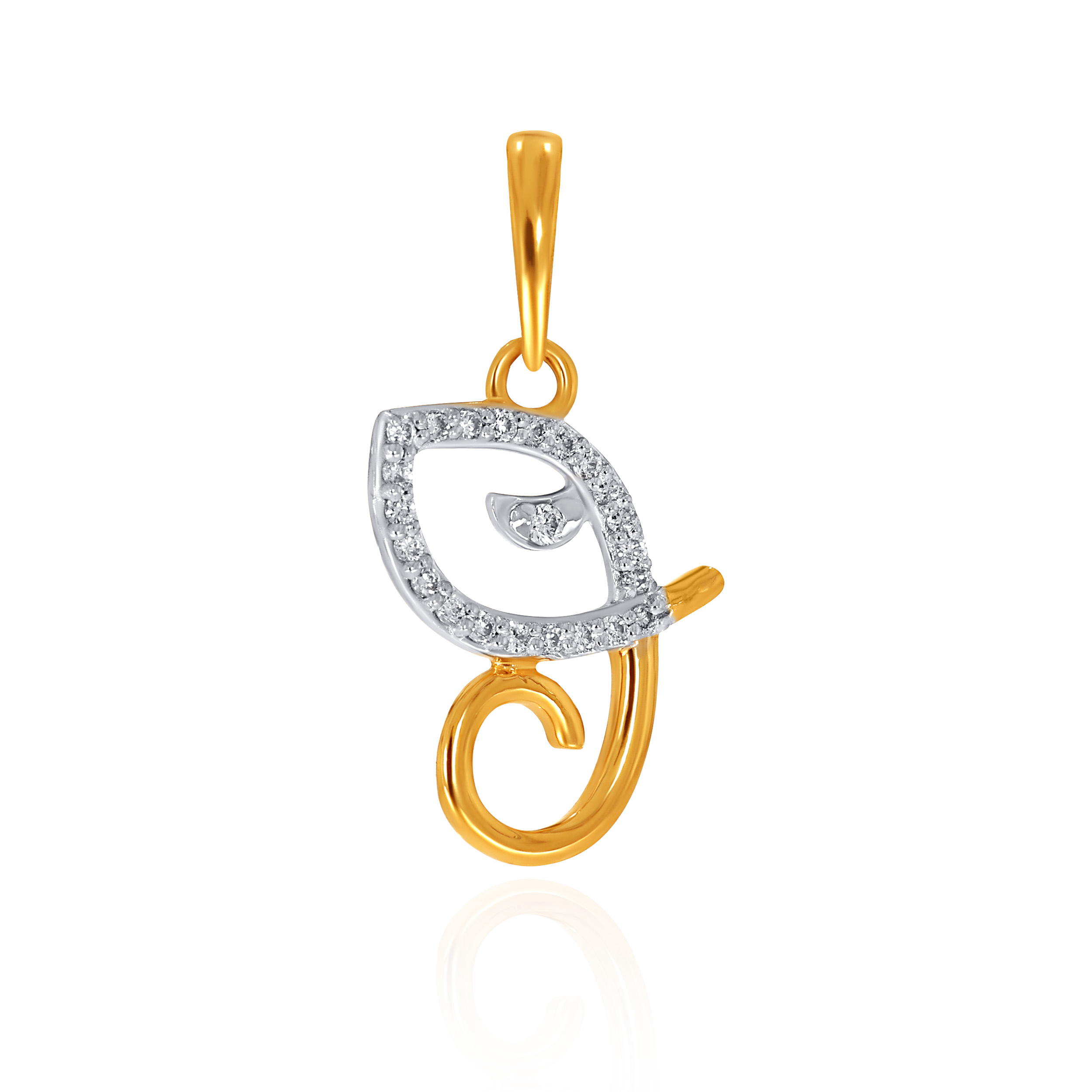 Sacred Sparkle Ganesh Diamond Pendant - Senco Gold and Diamonds