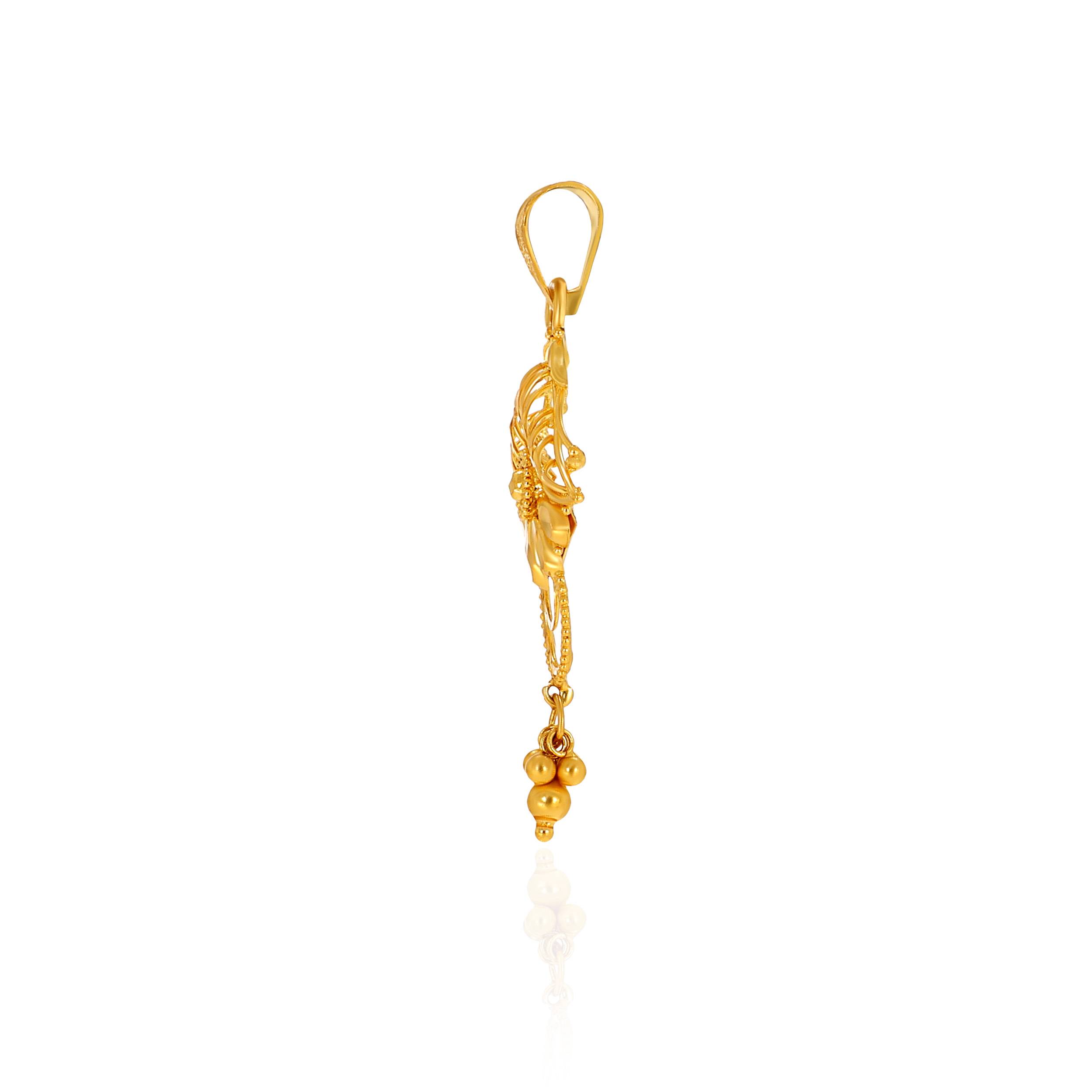 Blossom Cascade Gold Pendant - Senco Gold and Diamonds