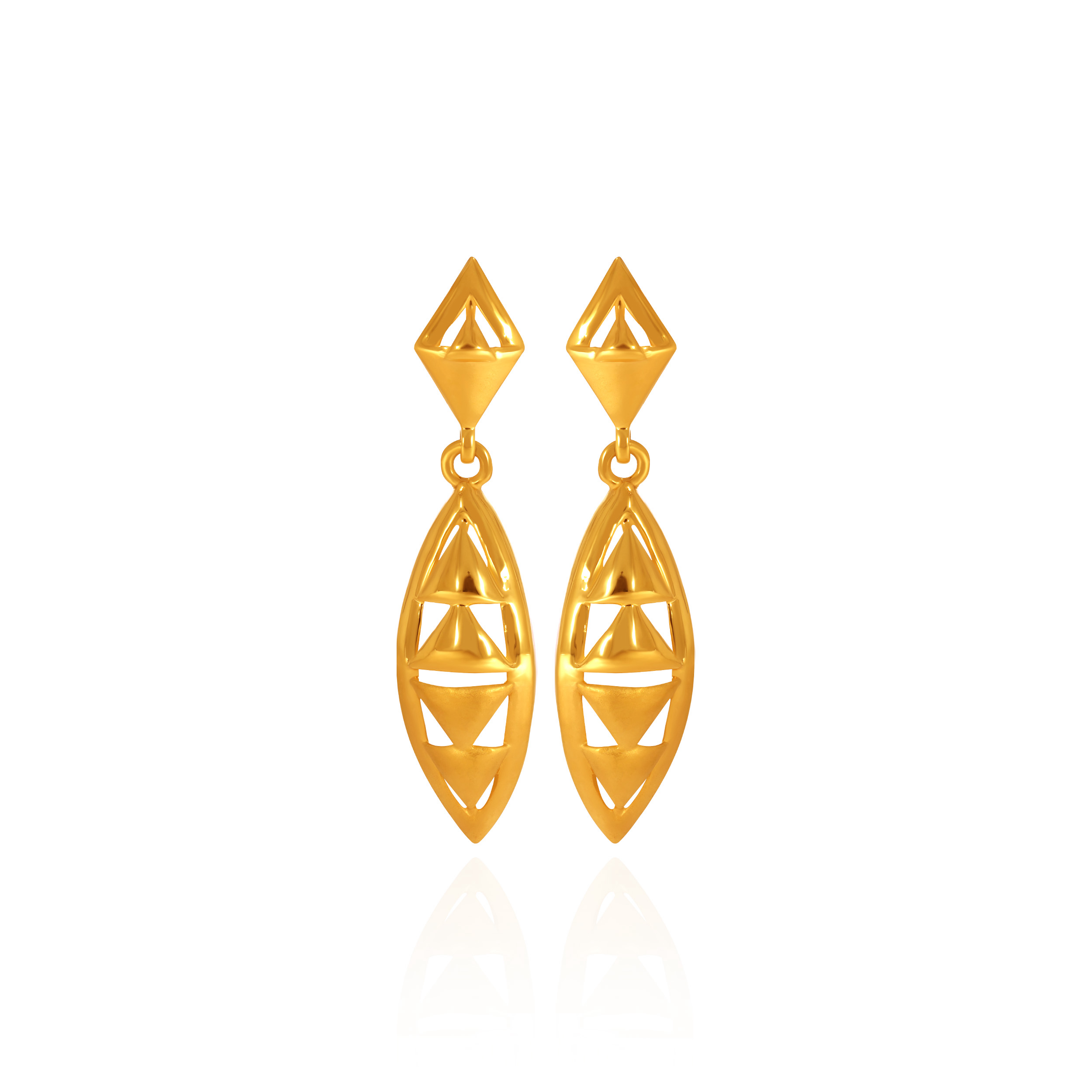 Marquise Mirage Gold Drops - Senco Gold and Diamonds