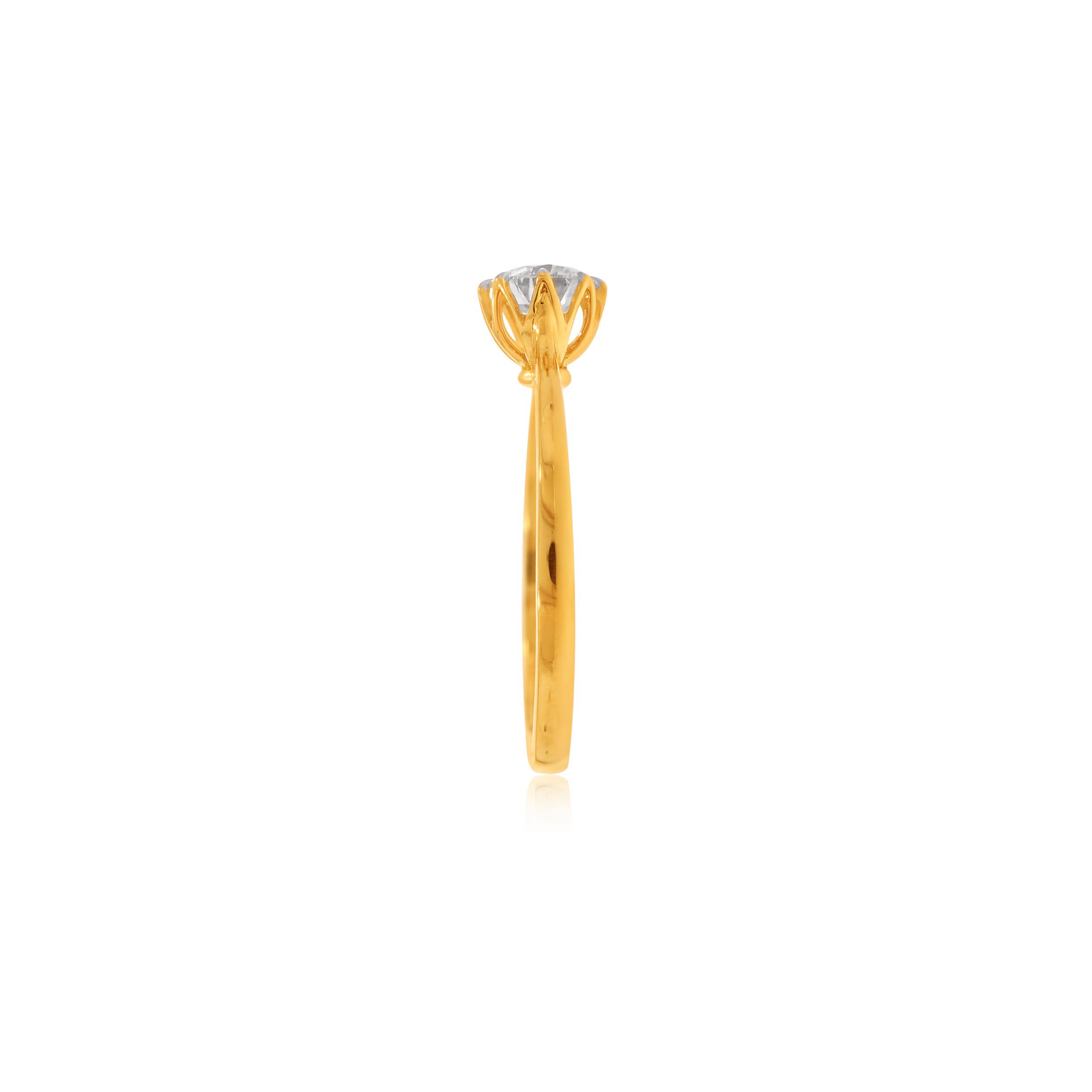 Everlasting Essence Solitaire Ring - Senco Gold and Diamonds