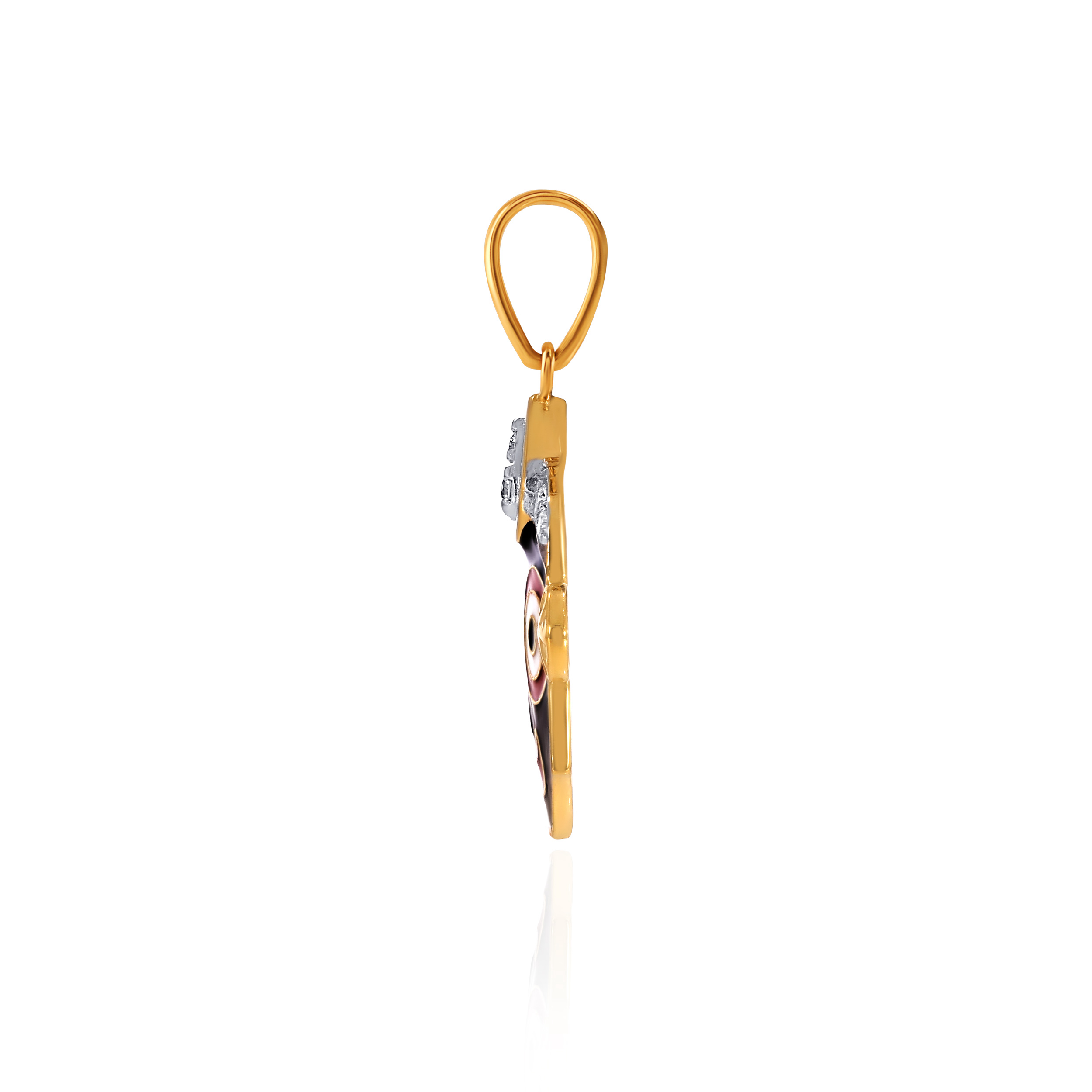 Blessed Icon God Diamond Pendant - Senco Gold and Diamonds