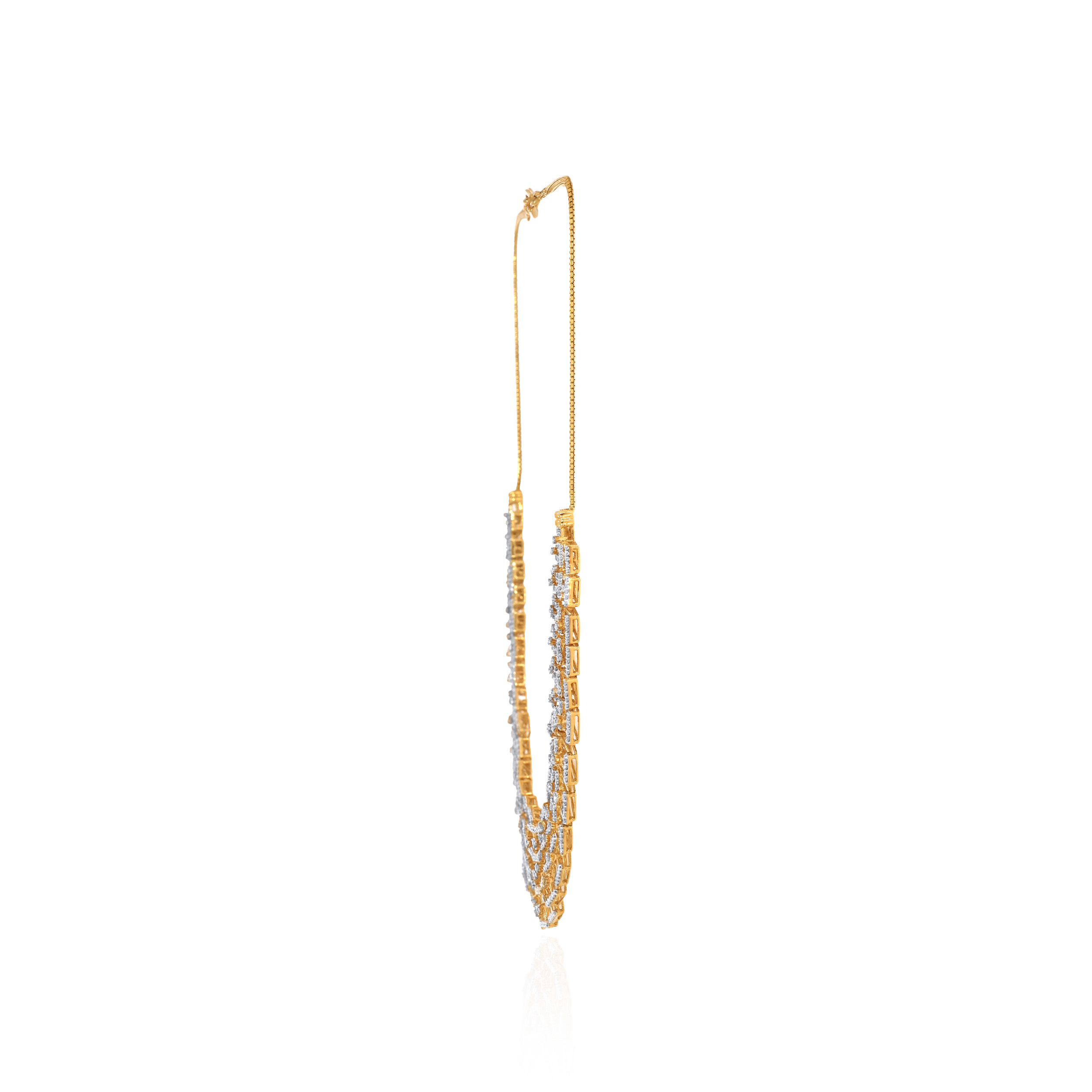 Celestial Gleam Diamond Necklace - Senco Gold and Diamonds
