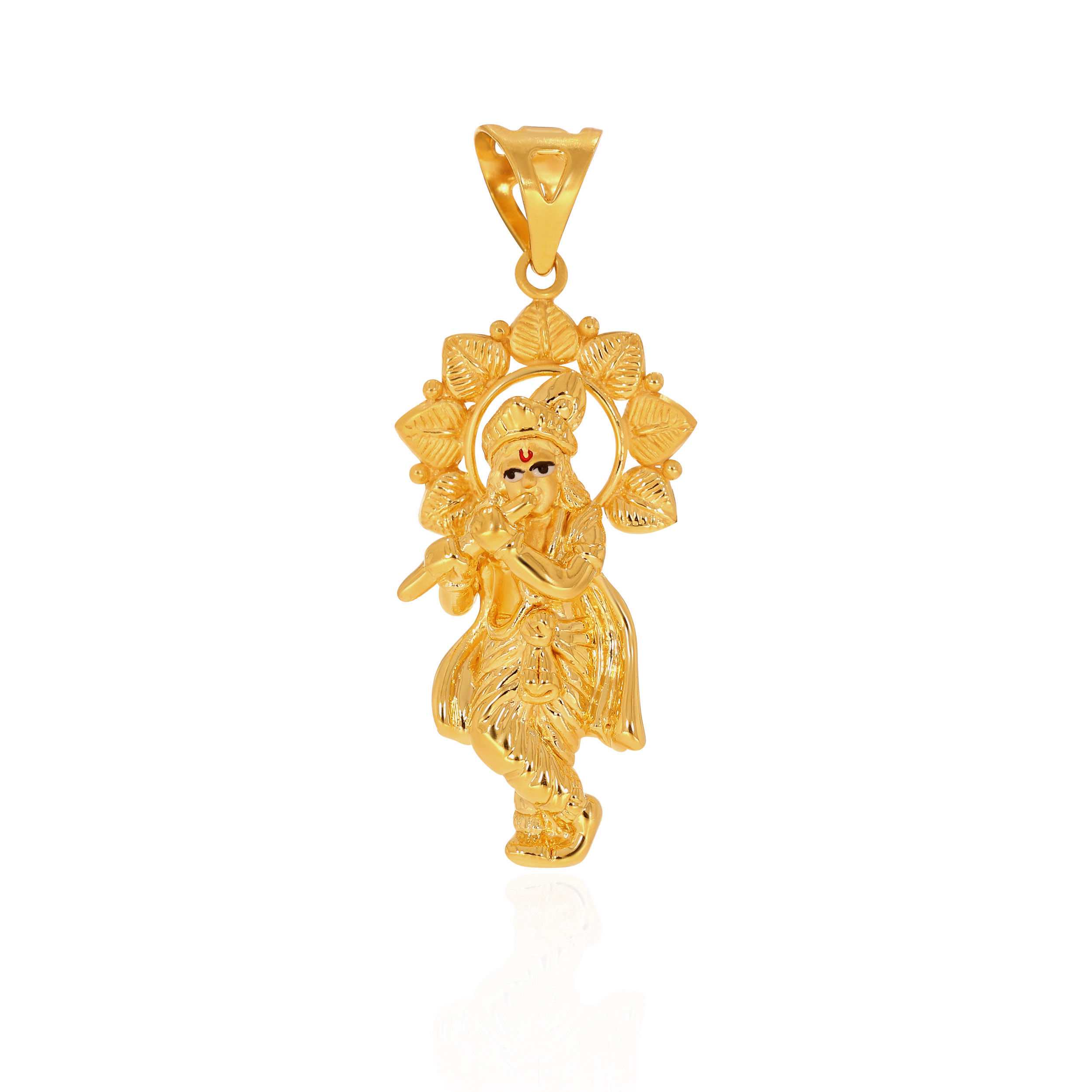 Shree Kanhaiya Gold Pendant - Senco Gold and Diamonds