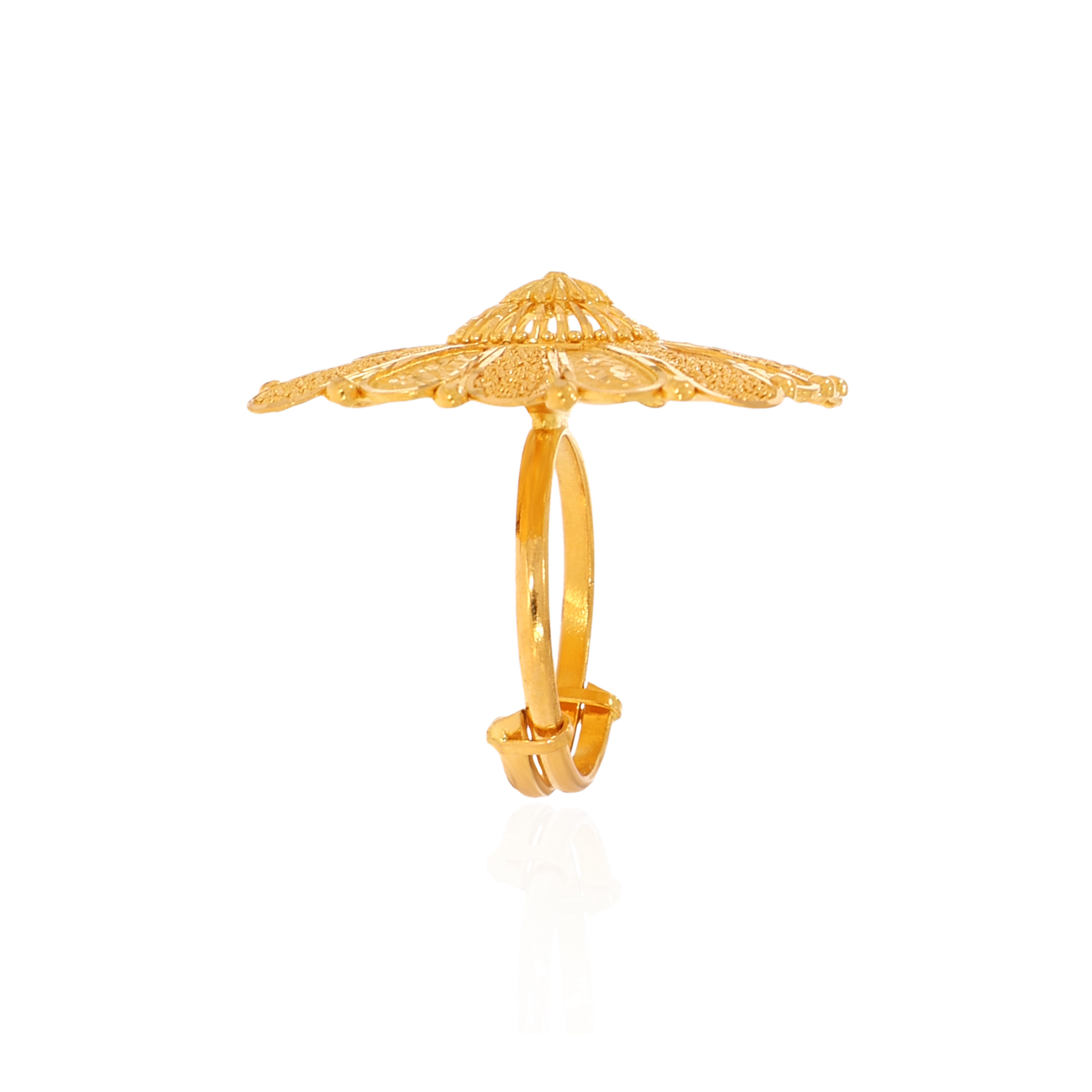 Majestic Bloom Gold Ring - Senco Gold and Diamonds