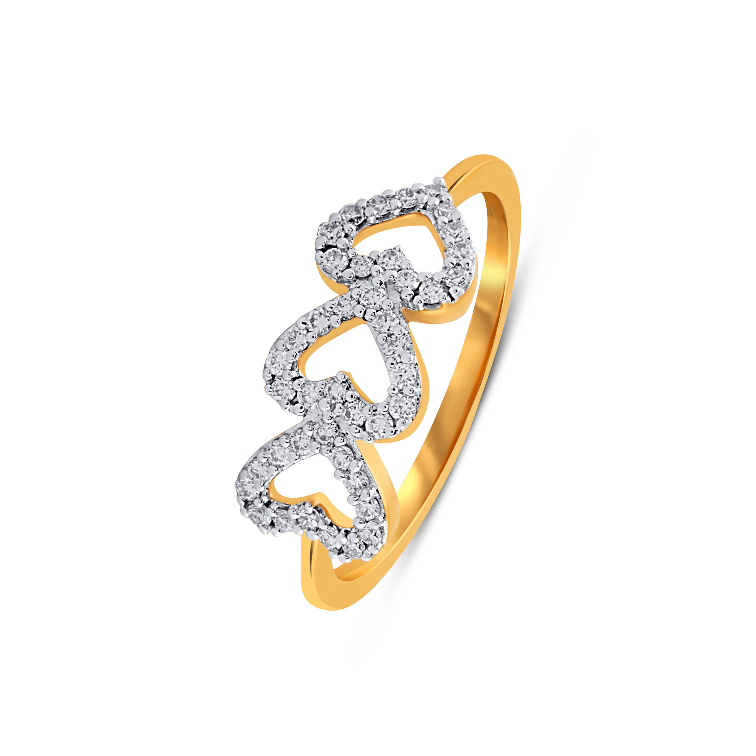 Heart Trail Diamond Ring - Senco Gold and Diamonds