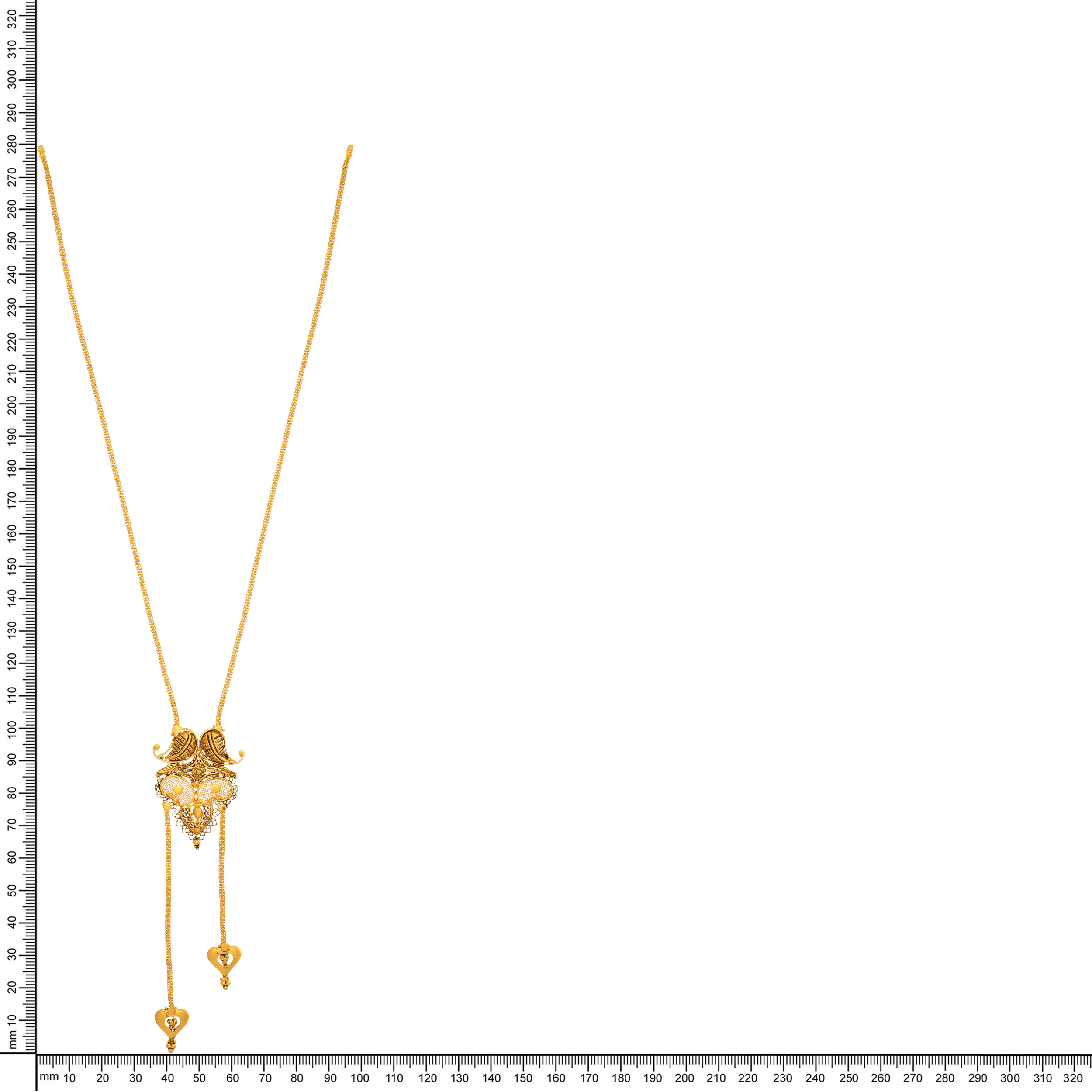 Meticulous Tradition Antique Gold Necklace - Senco Gold and Diamonds